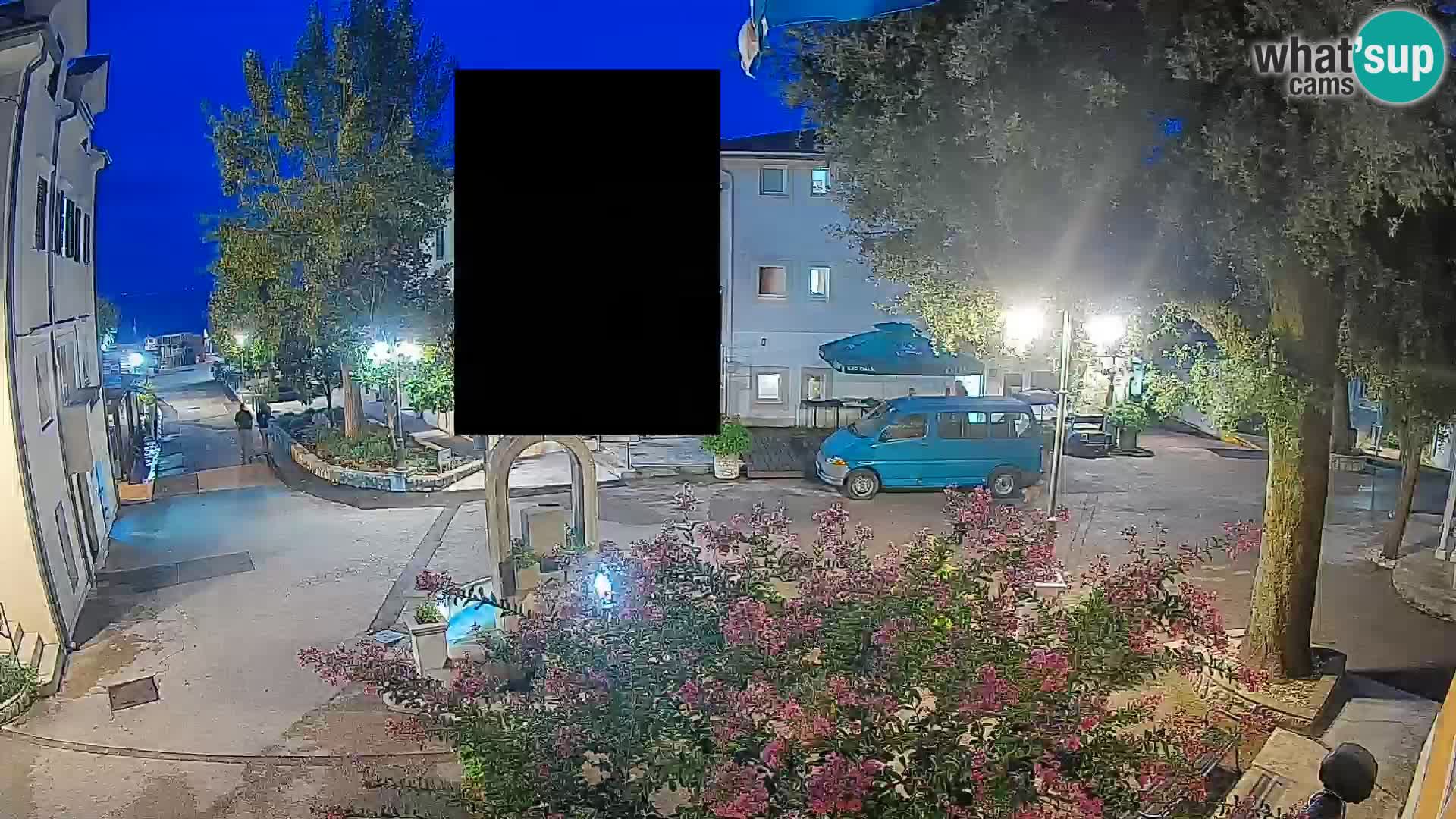 Webcam Mošćenička Draga Zentrum – Liveblick auf das Ortszentrum