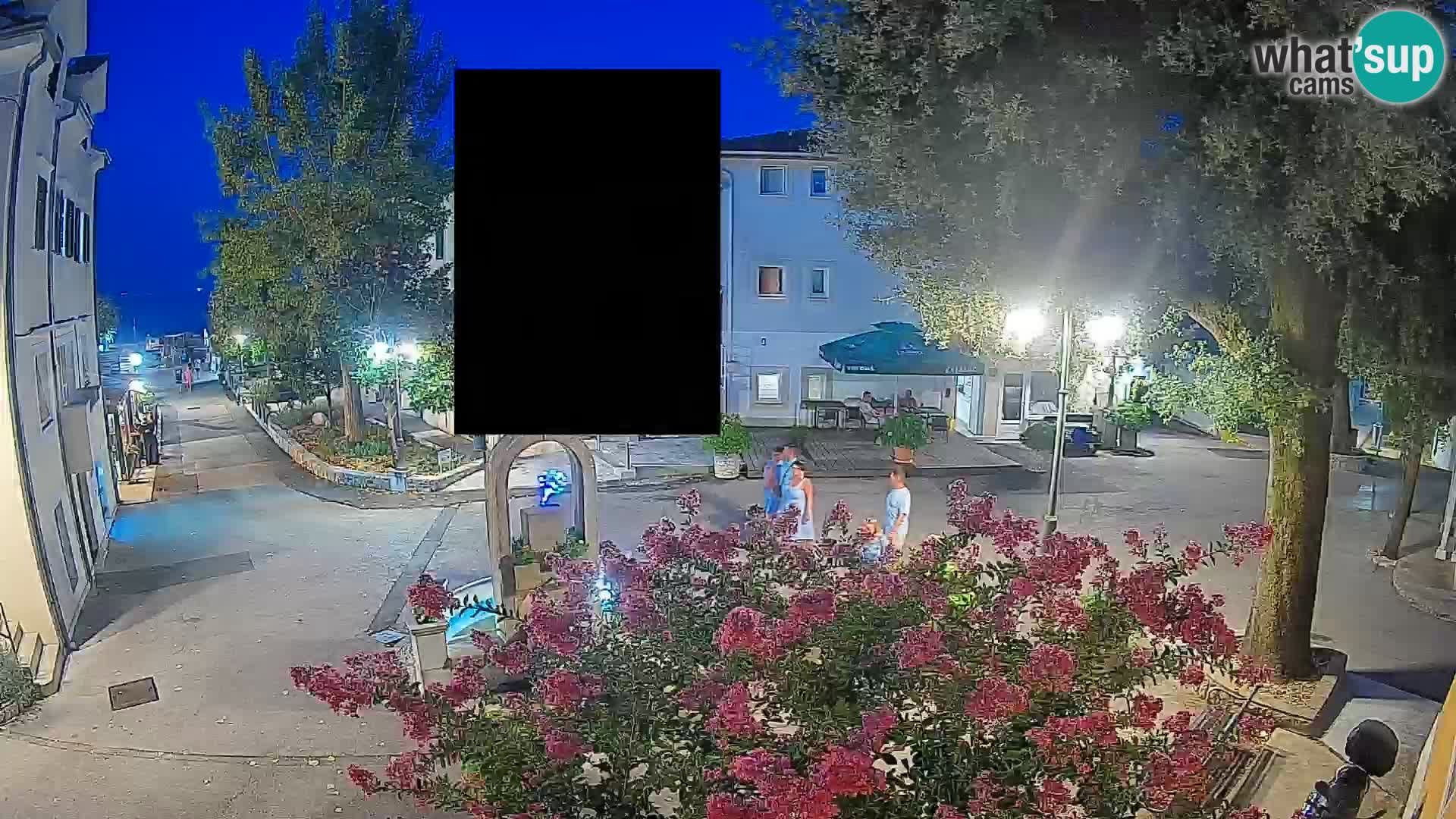 Web kamera centar Mošćeničke Drage – Pogled uživo