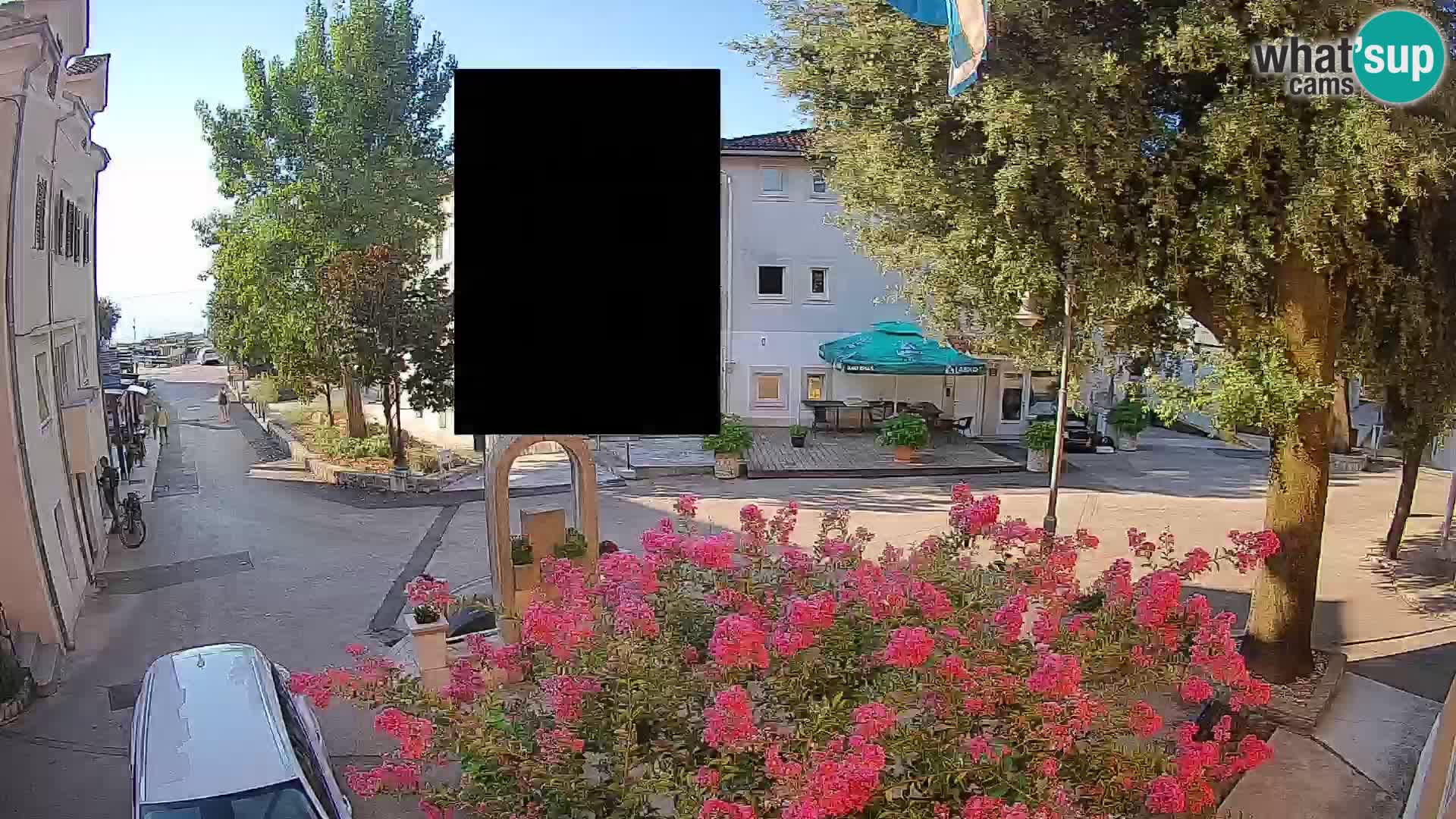Webcam centre de Mošćenička Draga – Vue en direct du centre-ville