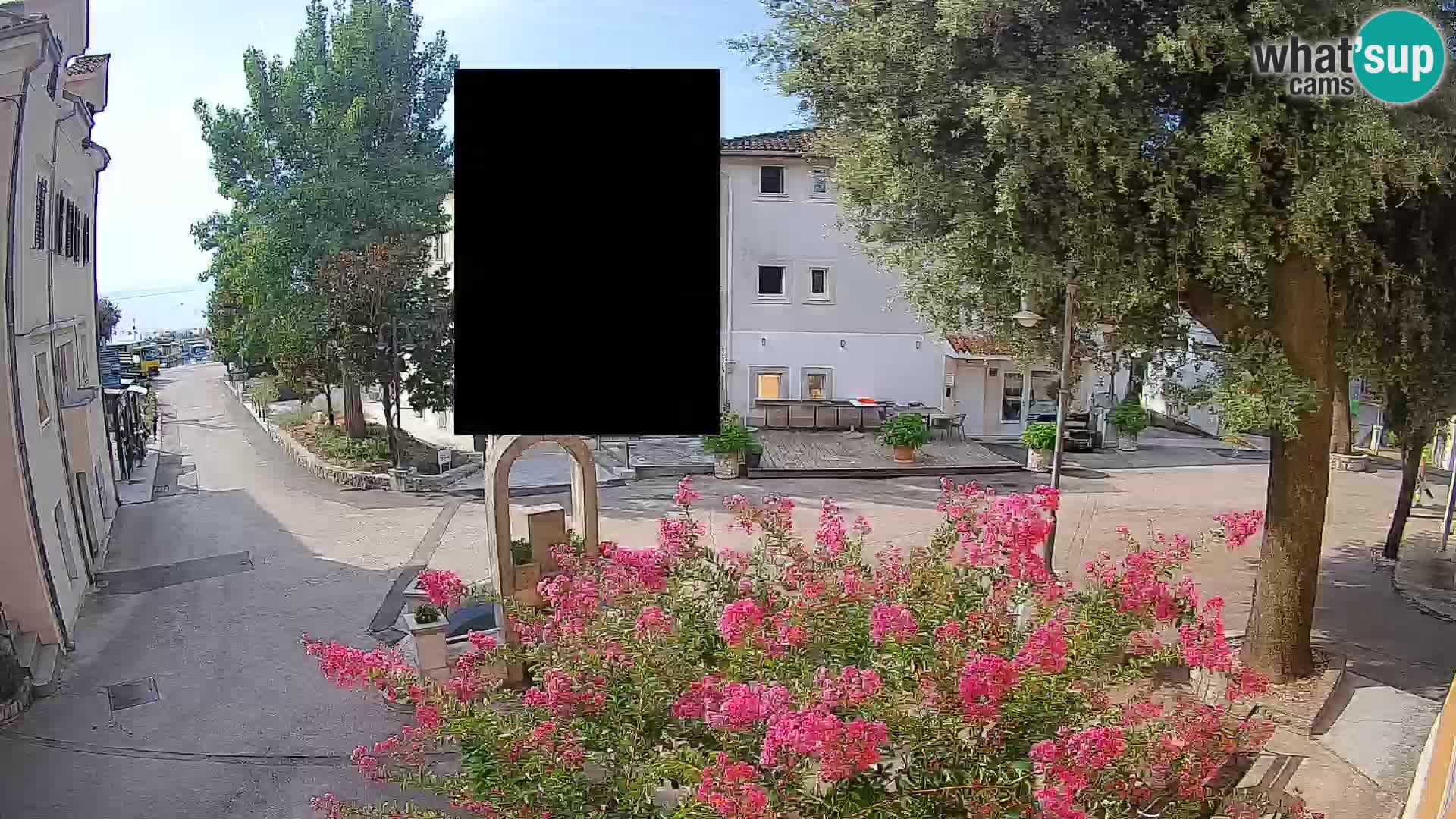 Webcam Mošćenička Draga Zentrum – Liveblick auf das Ortszentrum