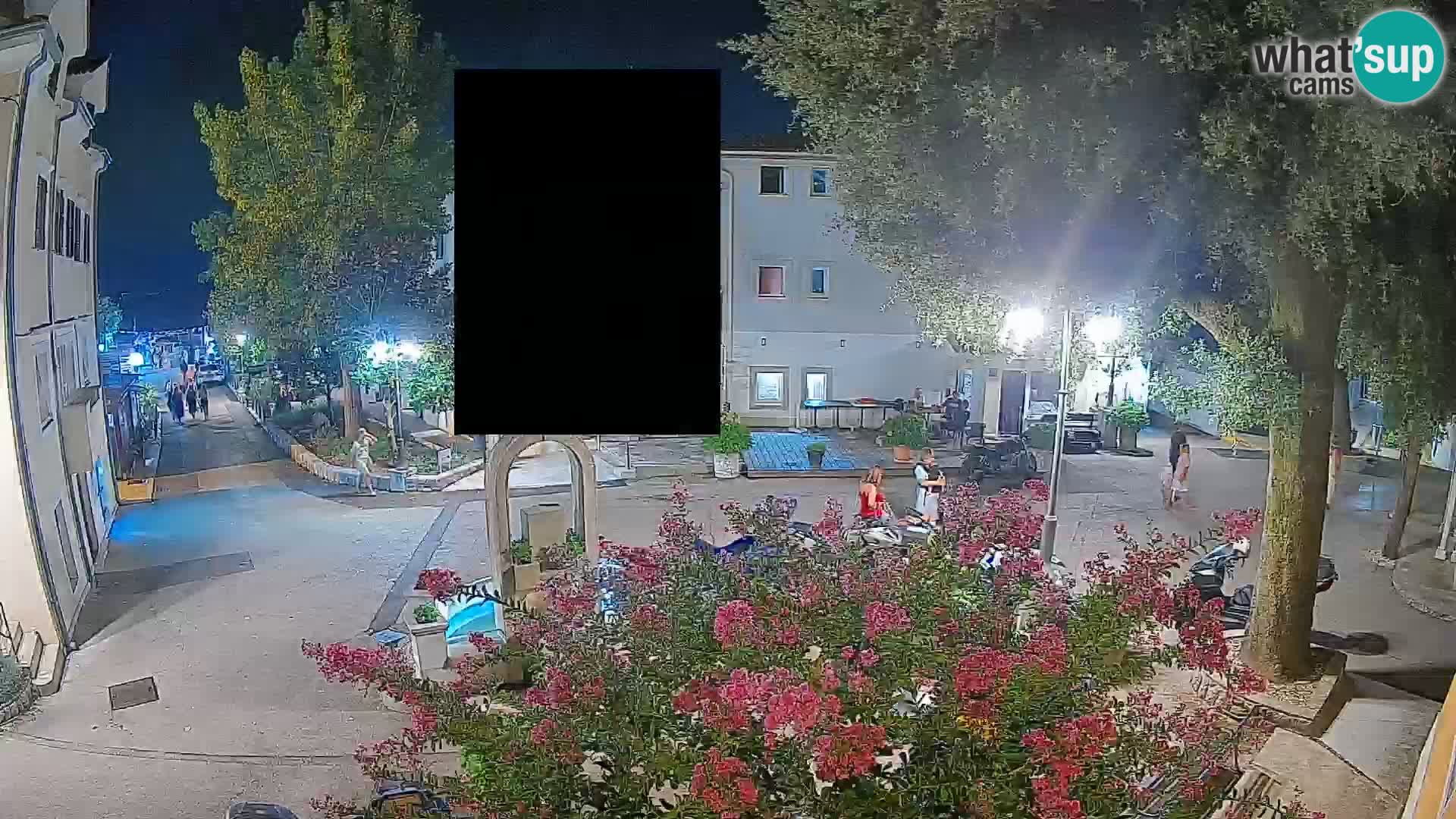 Webcam Centre de Mošćenička Draga – Vue en direct du centre-ville
