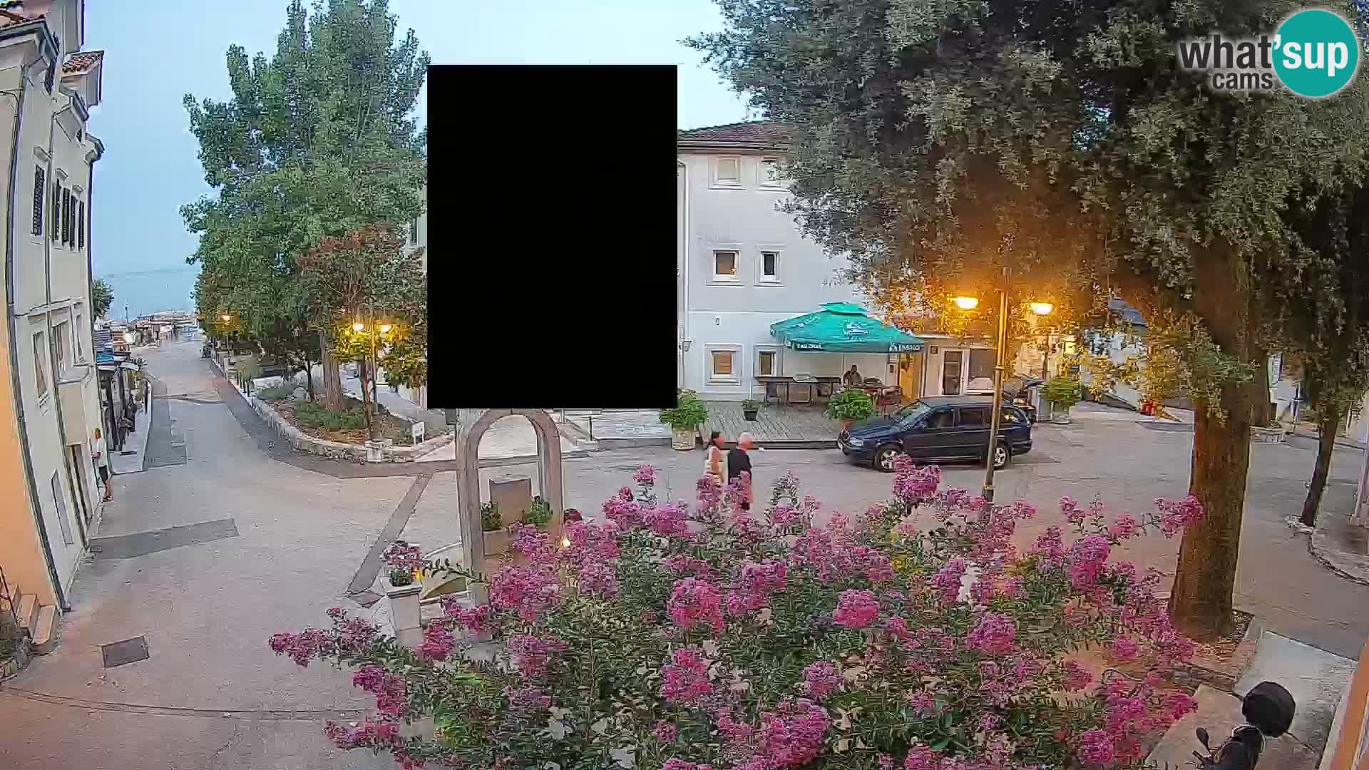 Webcam Mošćenička Draga Zentrum – Liveblick auf das Ortszentrum