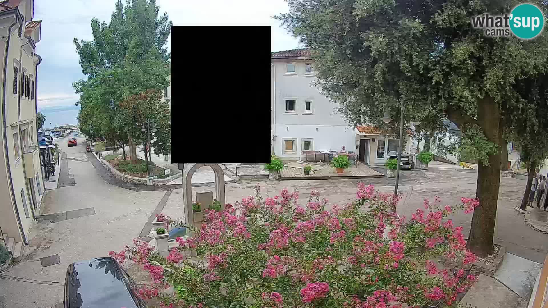 Webcam Mošćenička Draga Zentrum – Liveblick auf das Ortszentrum