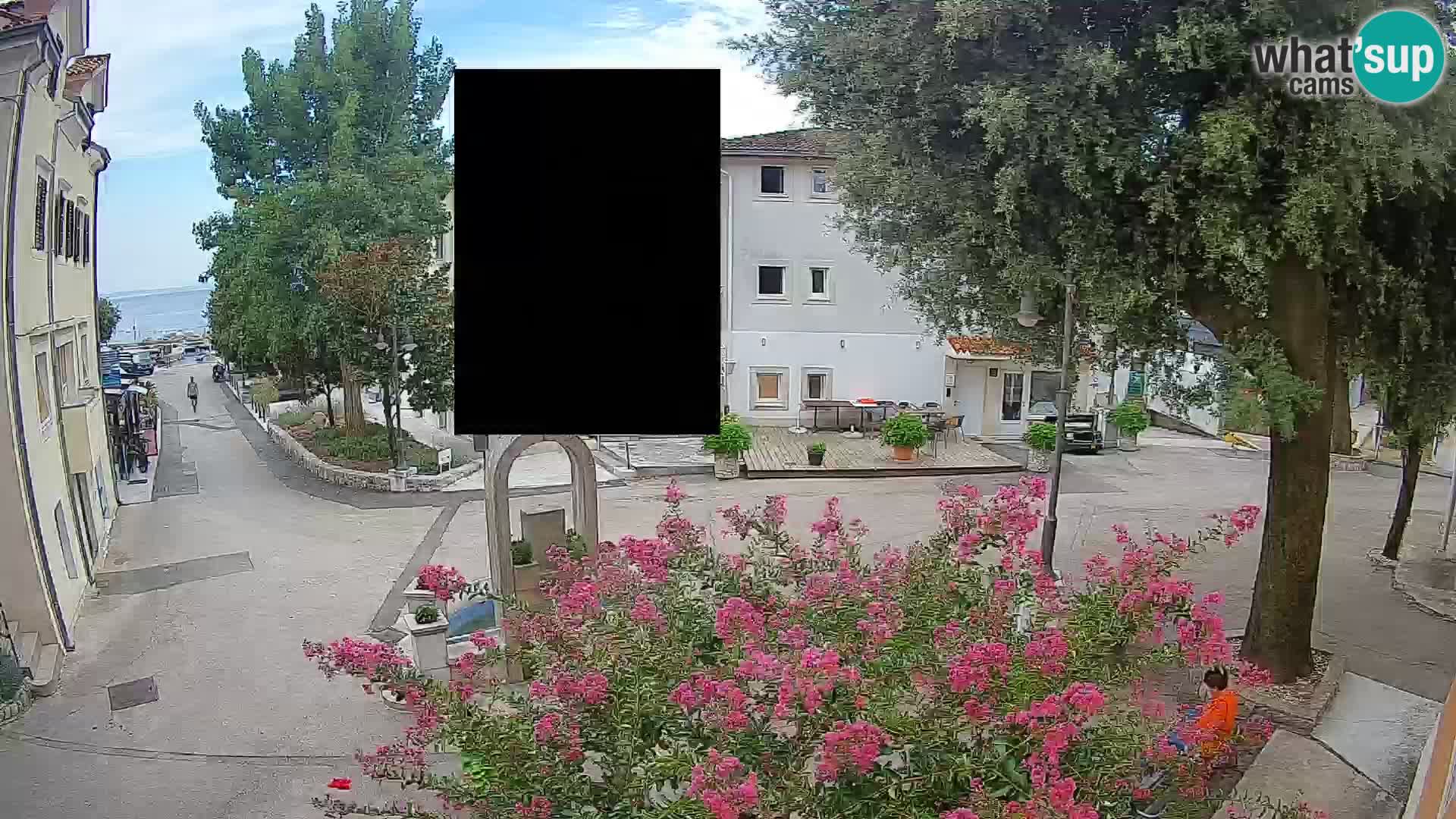 Webcam Mošćenička Draga Zentrum – Liveblick auf das Ortszentrum