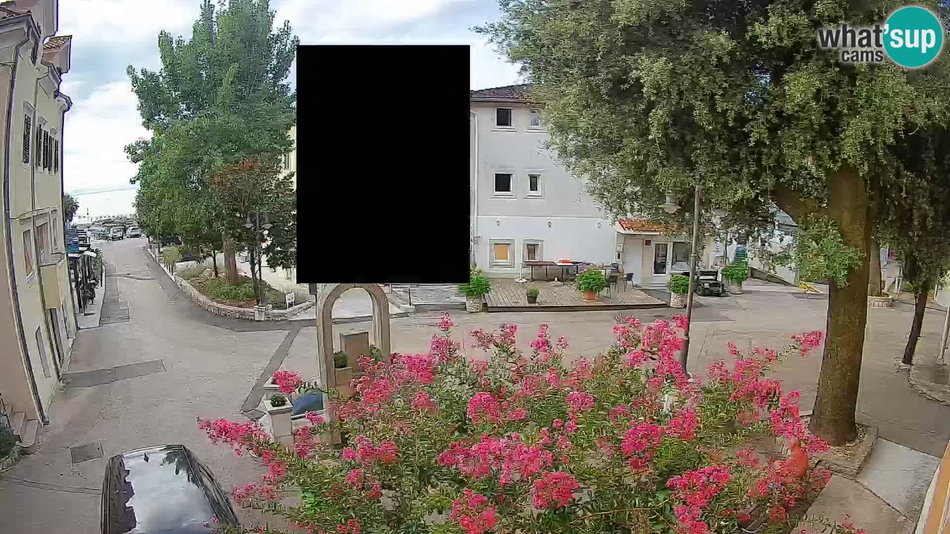 Web kamera centar Mošćeničke Drage – Pogled uživo