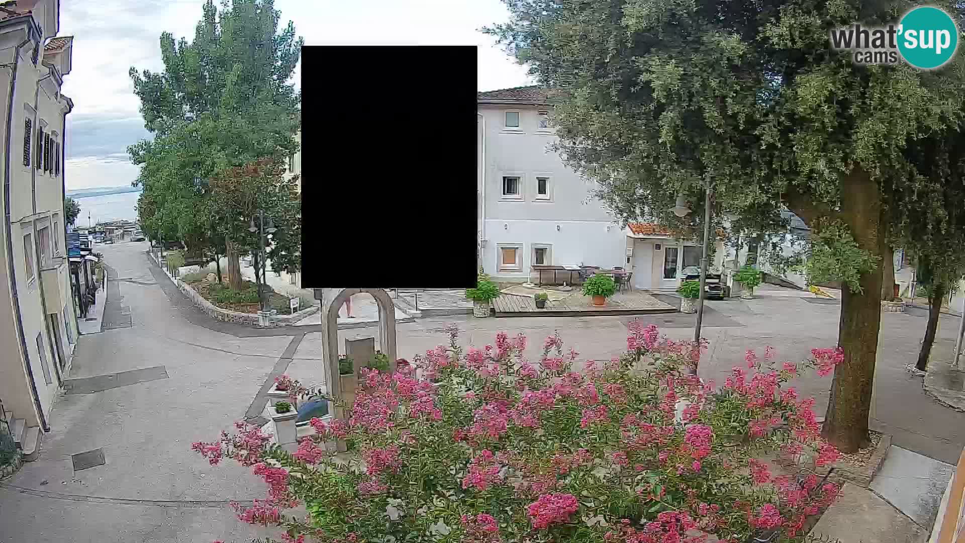 Webcam Mošćenička Draga Zentrum – Liveblick auf das Ortszentrum