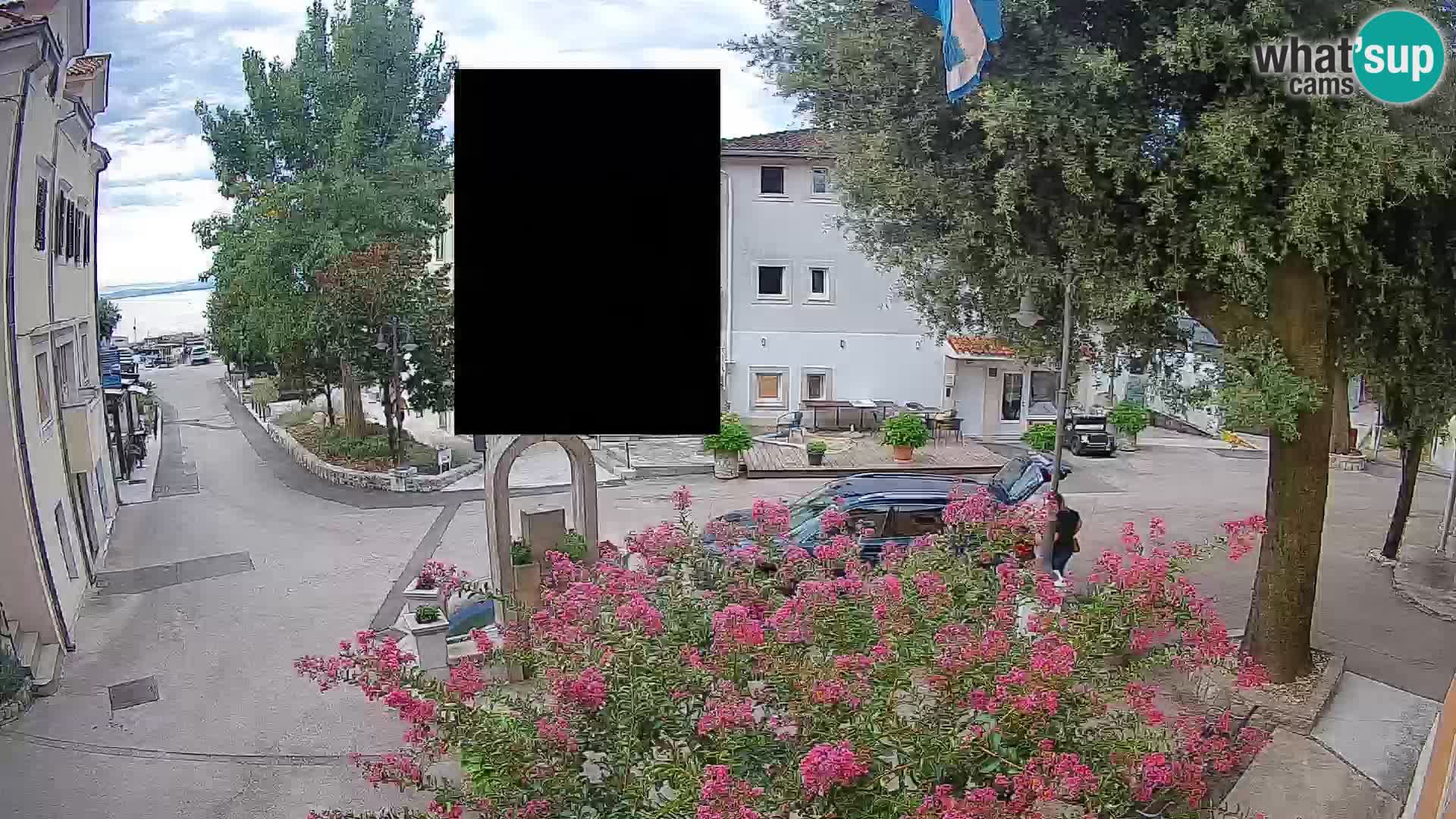 Web kamera centar Mošćeničke Drage – Pogled uživo