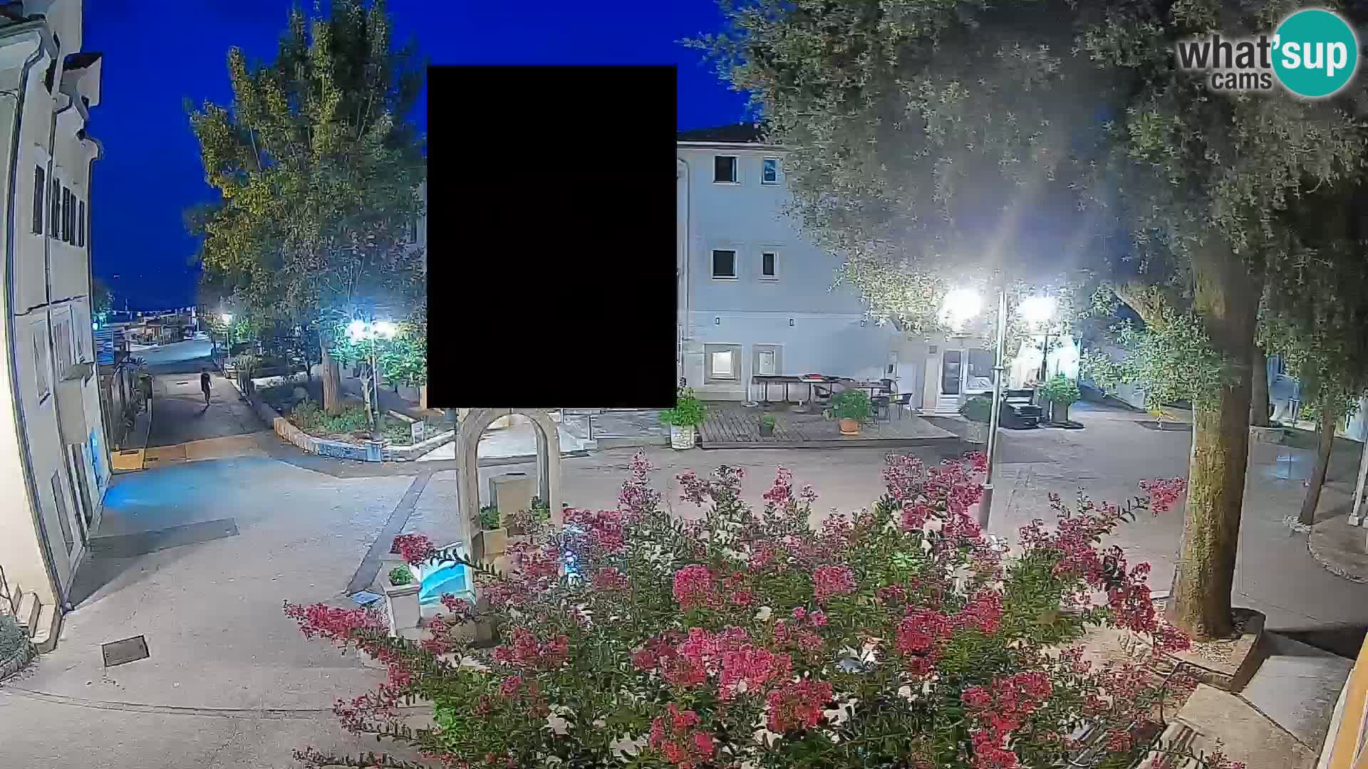 Webcam Mošćenička Draga Zentrum – Liveblick auf das Ortszentrum