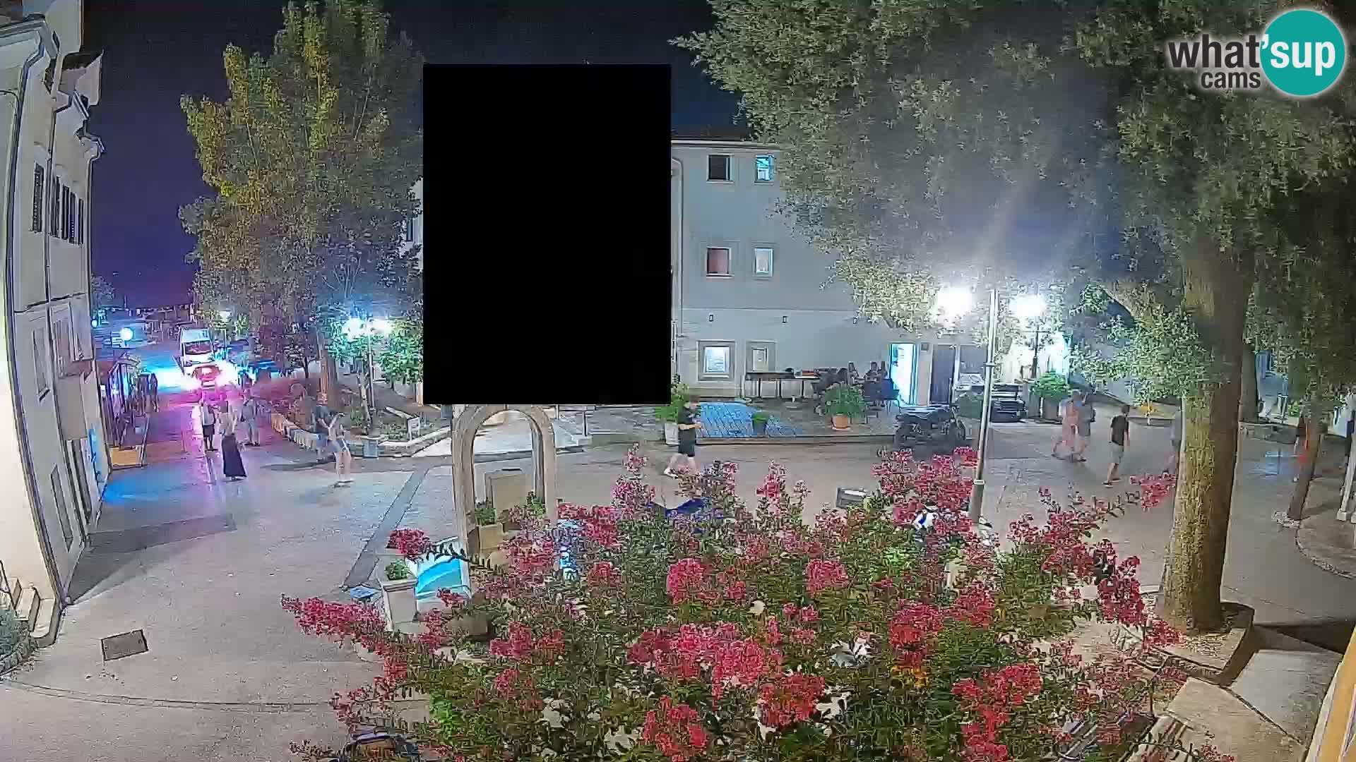 Webcam centre de Mošćenička Draga – Vue en direct du centre-ville