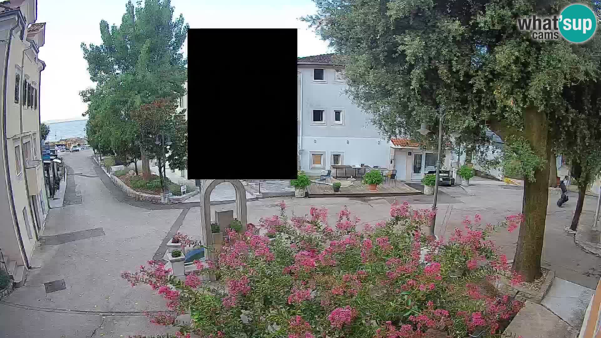Webcam Mošćenička Draga Zentrum – Liveblick auf das Ortszentrum