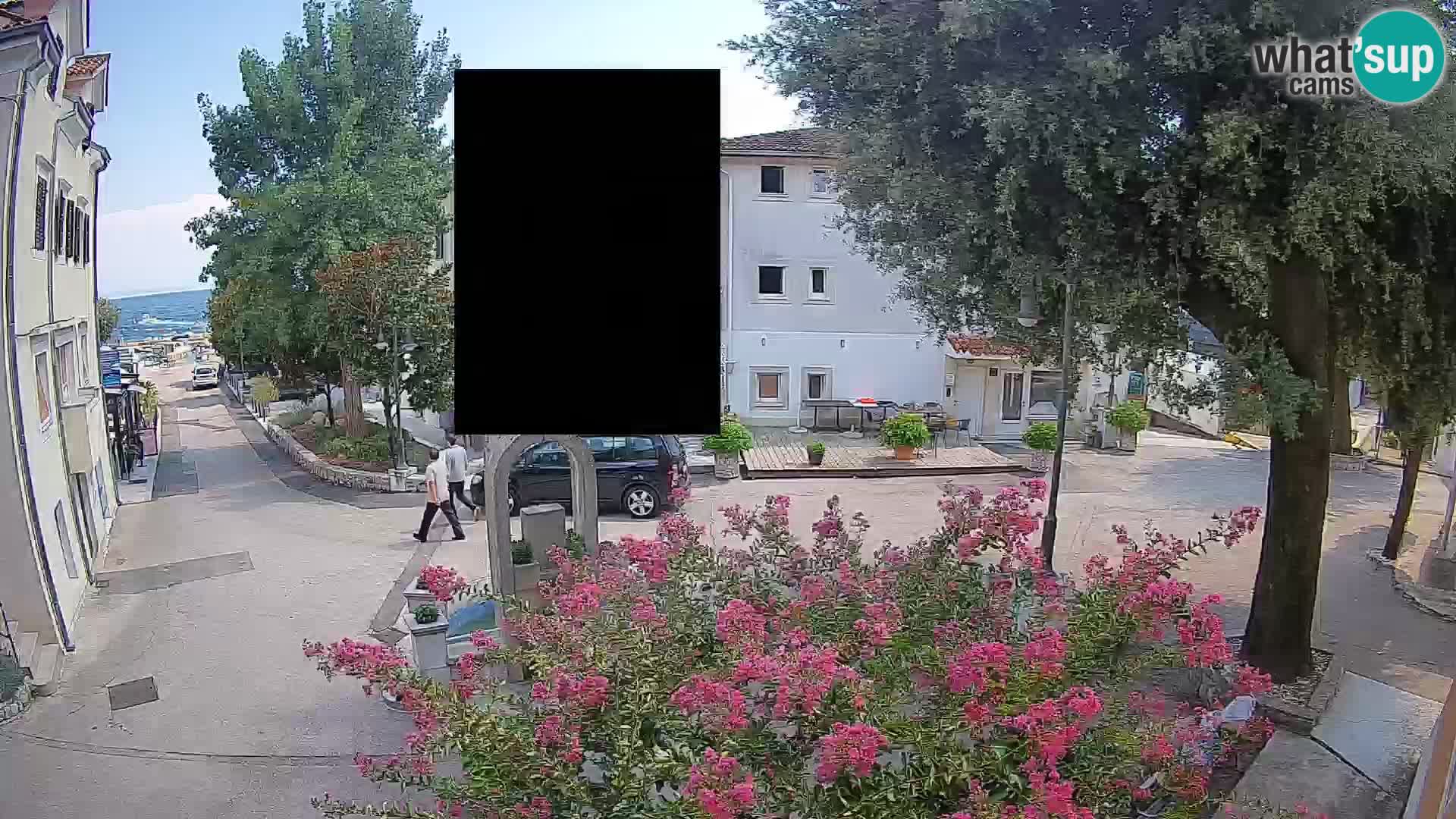 Webcam Mošćenička Draga Zentrum – Liveblick auf das Ortszentrum