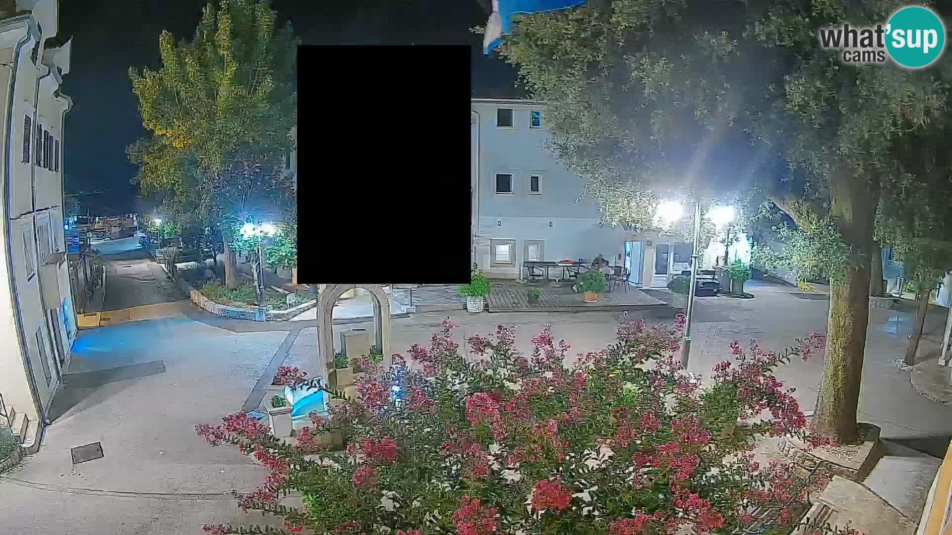 Webcam Mošćenička Draga Zentrum – Liveblick auf das Ortszentrum