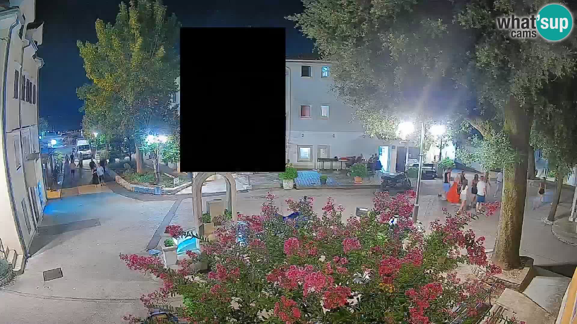 Spletna kamera center Mošćeniška Draga – Pogled v živo