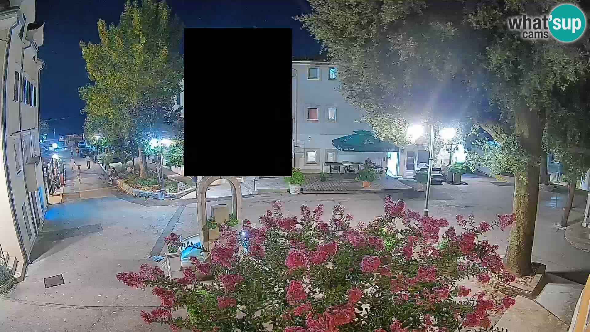Webcam Mošćenička Draga Zentrum – Liveblick auf das Ortszentrum