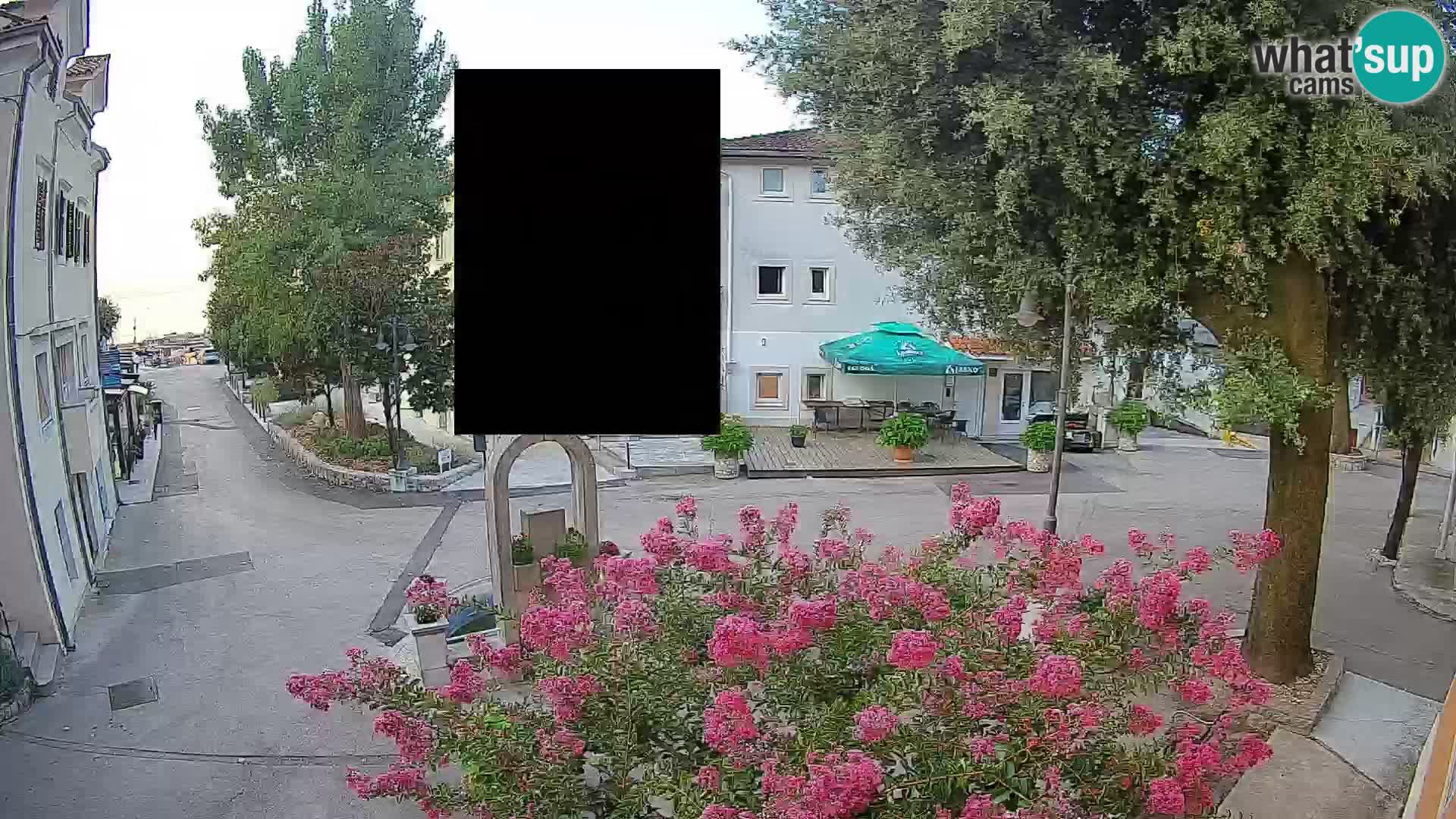 Webcam Mošćenička Draga Zentrum – Liveblick auf das Ortszentrum