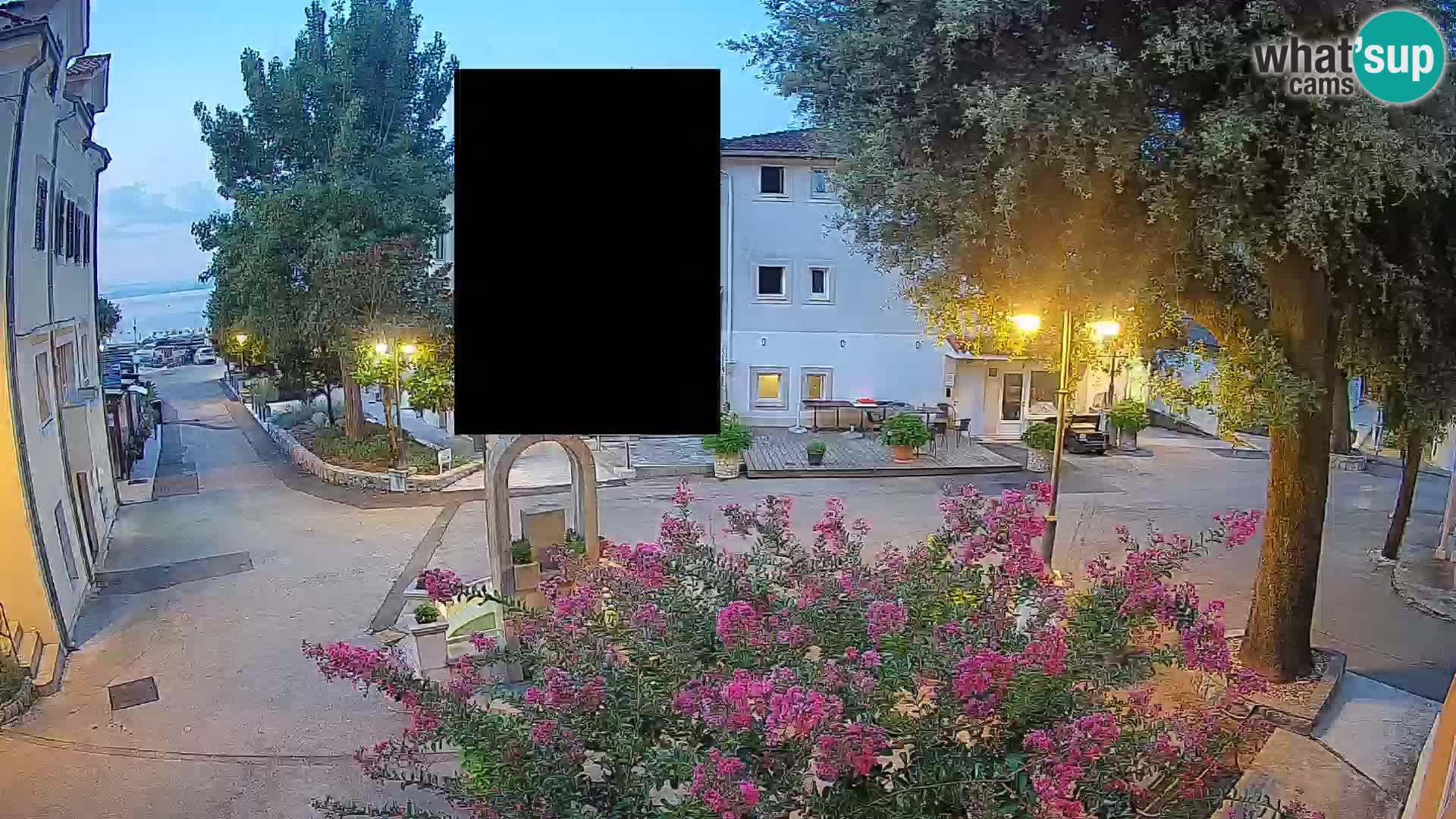 Webcam Mošćenička Draga Zentrum – Liveblick auf das Ortszentrum