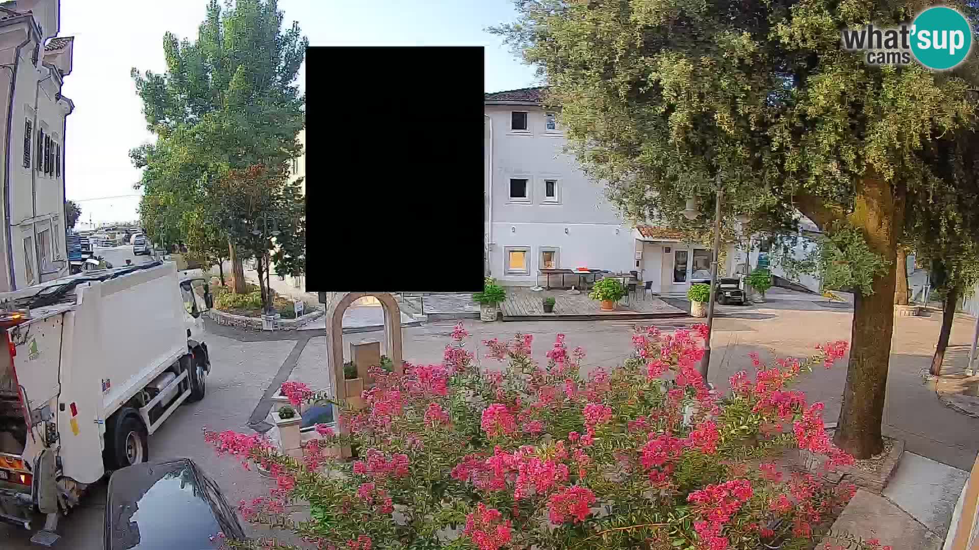 Webcam Mošćenička Draga Zentrum – Liveblick auf das Ortszentrum