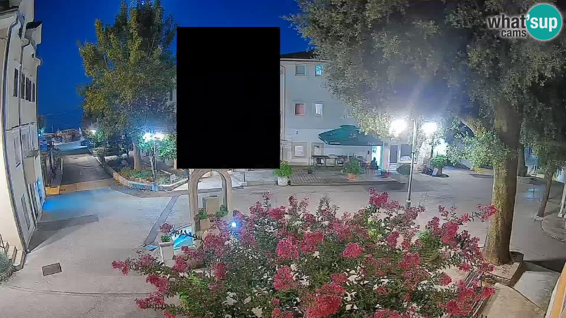Webcam Centro Draga di Moschiena – Vista live sul centro