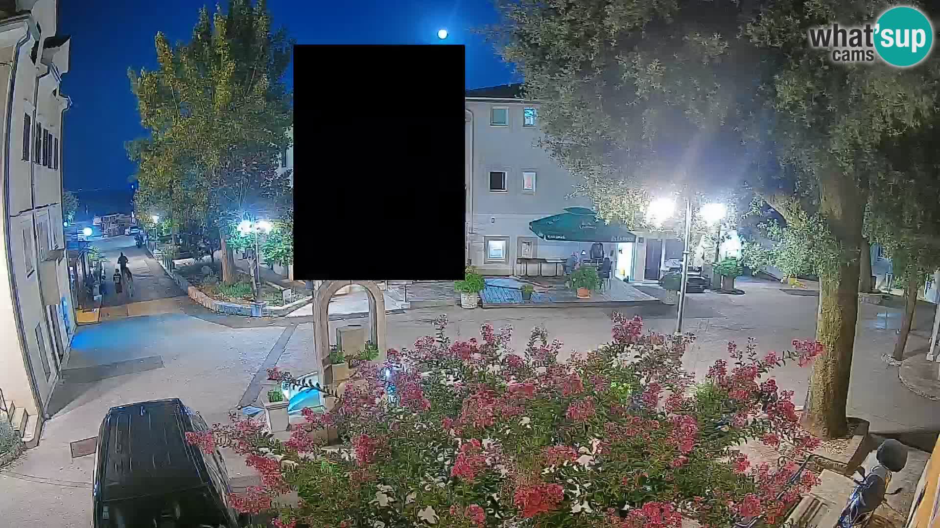 Spletna kamera center Mošćeniška Draga – Pogled v živo