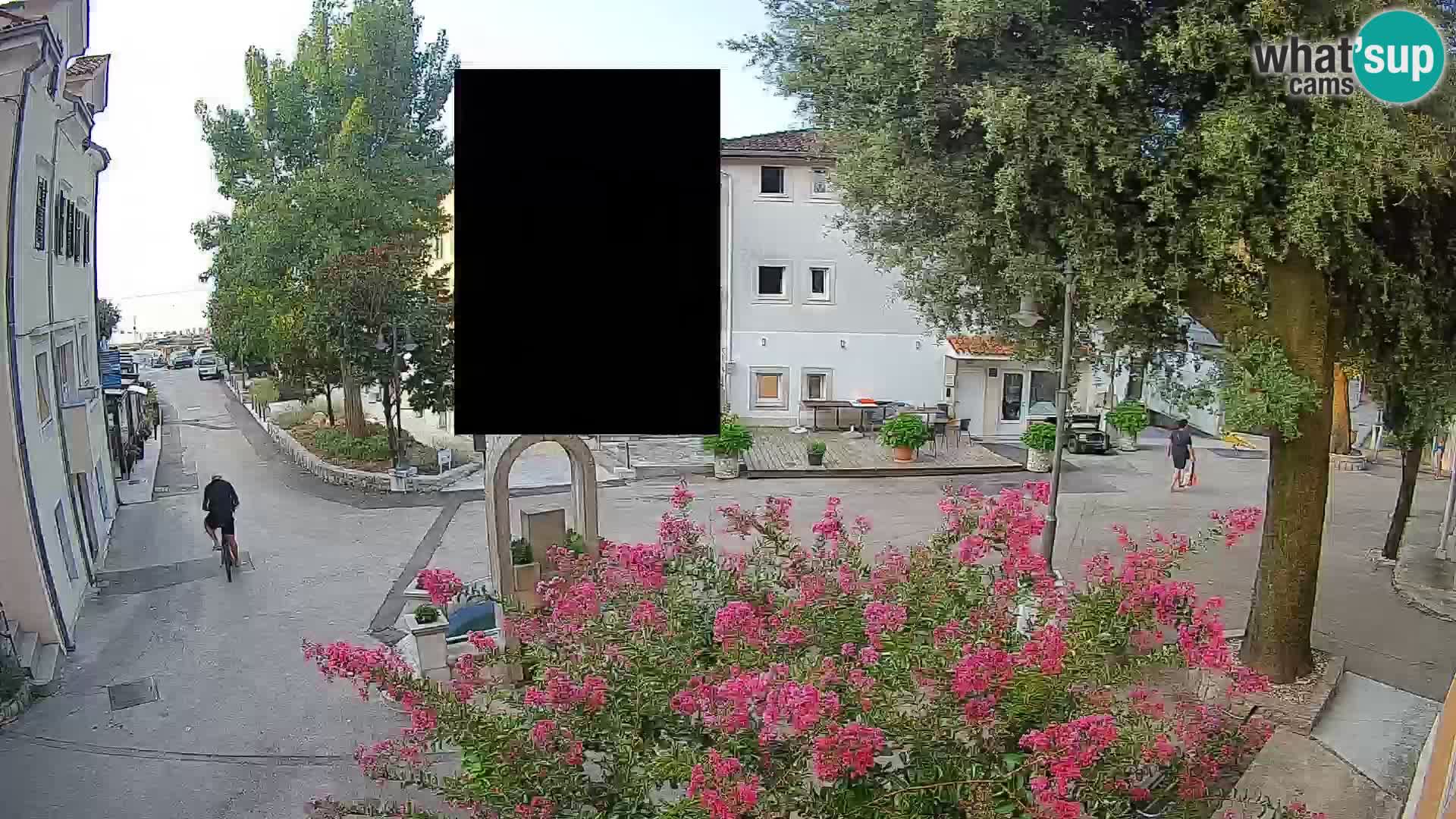 Webcam Mošćenička Draga Zentrum – Liveblick auf das Ortszentrum