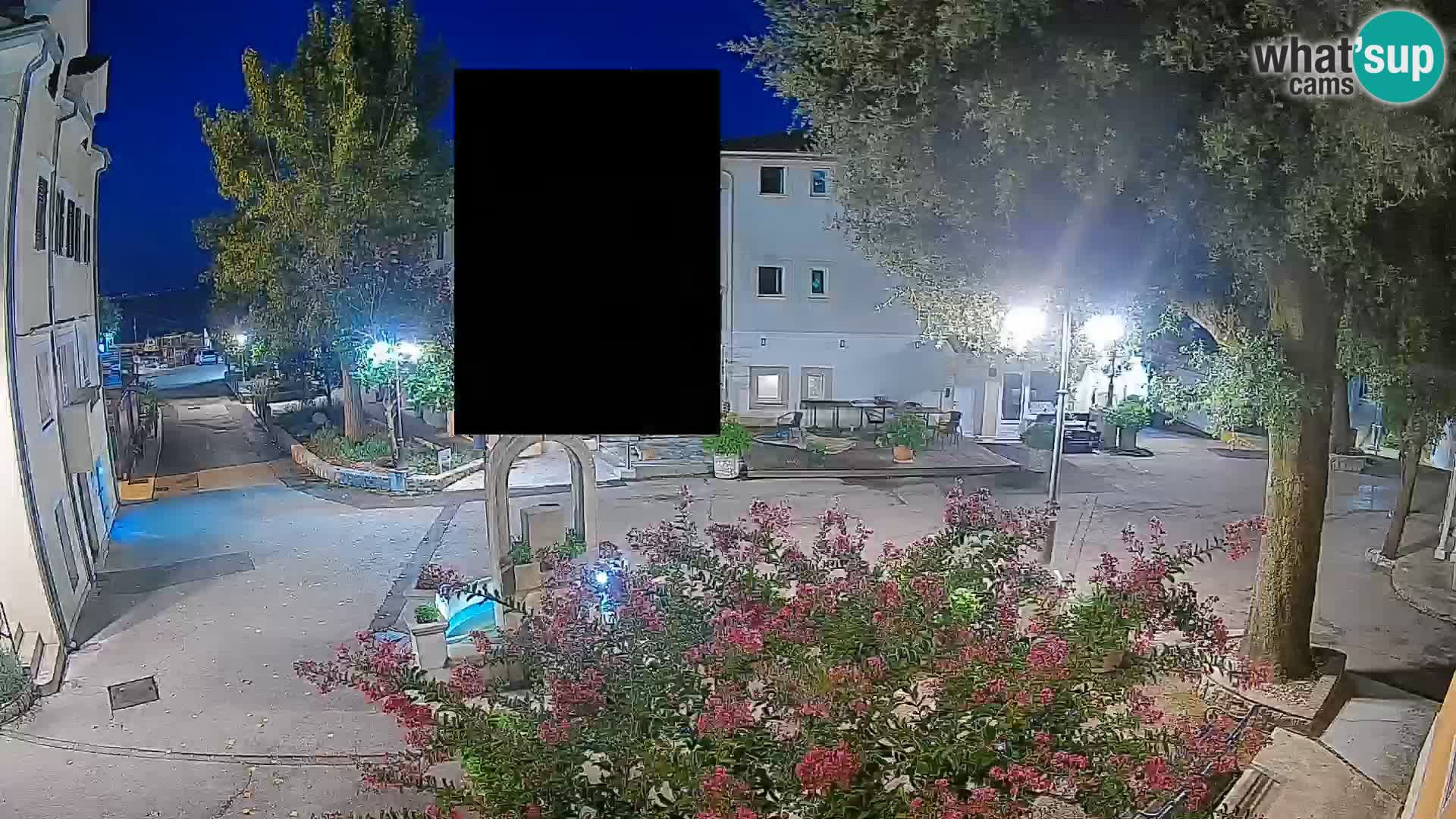 Webcam Mošćenička Draga Center – Live View of the Town Center