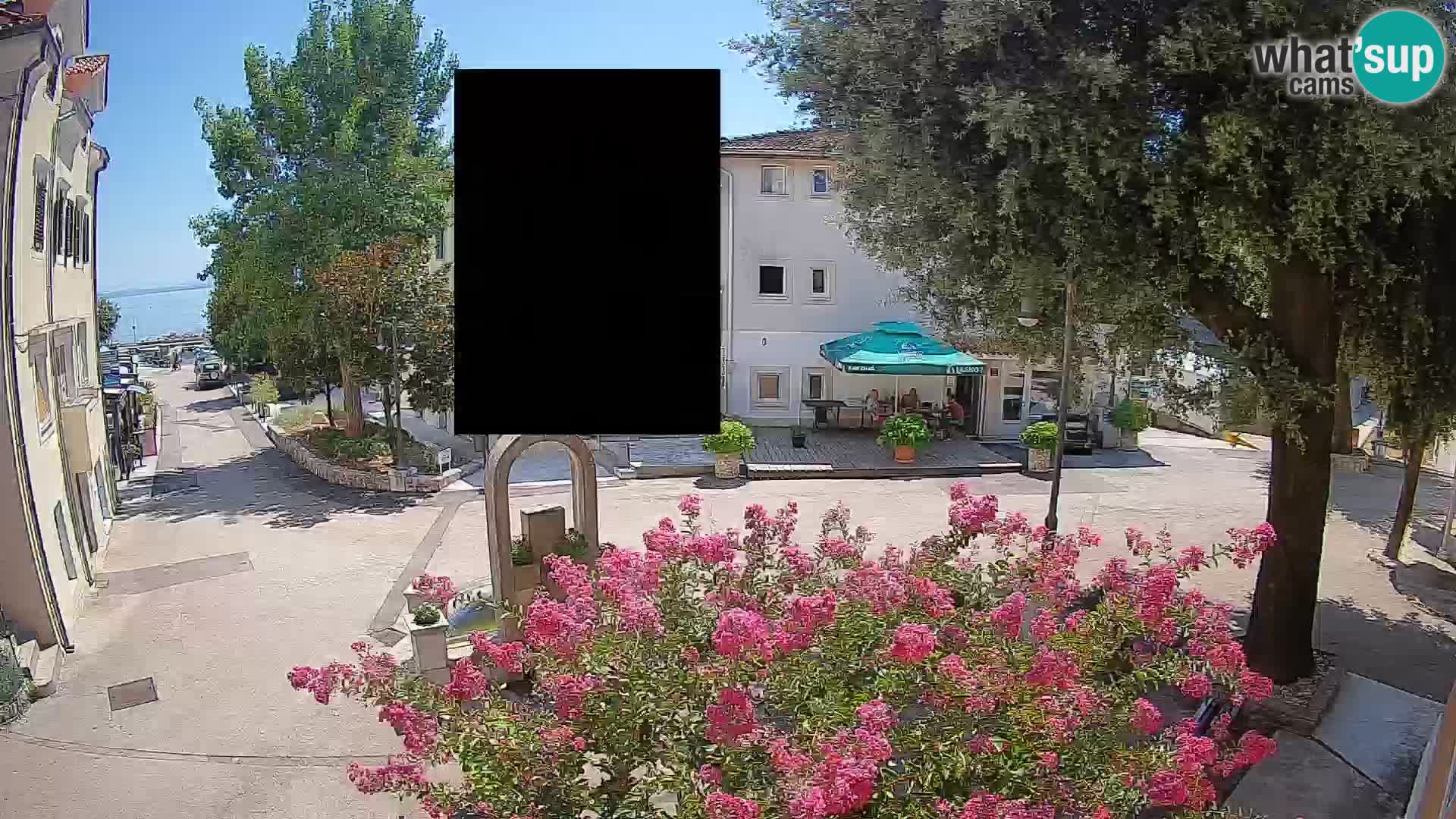 Webcam Mošćenička Draga Zentrum – Liveblick auf das Ortszentrum