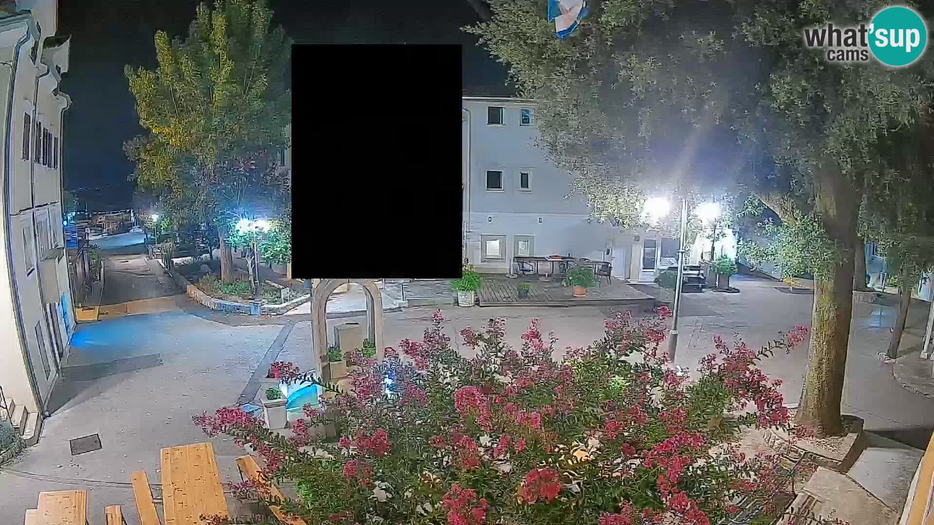 Webcam Centro Draga di Moschiena – Vista live sul centro