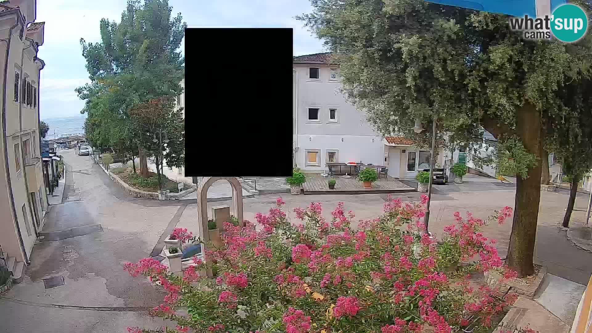 Webcam Mošćenička Draga Zentrum – Liveblick auf das Ortszentrum