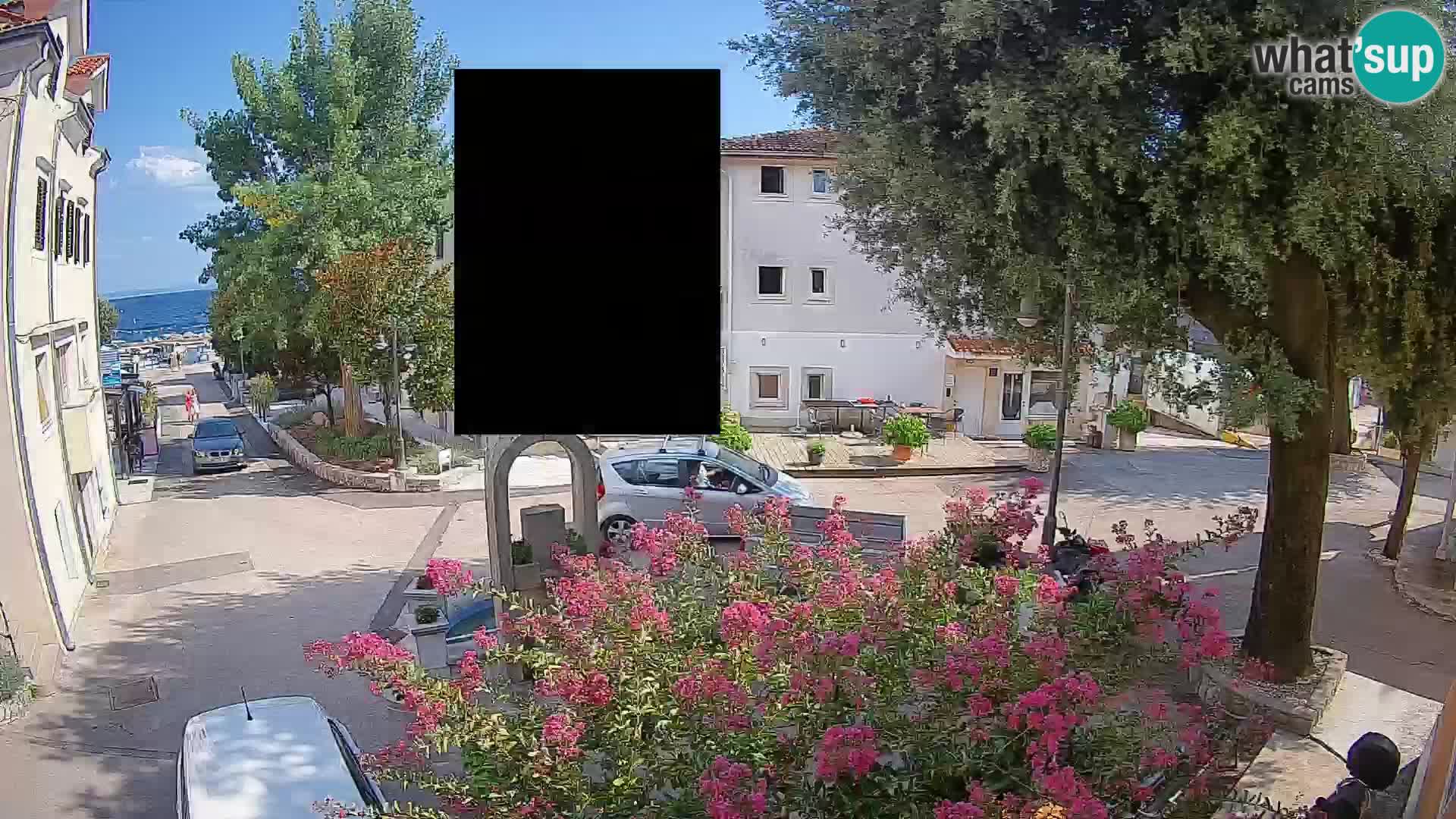 Webcam Mošćenička Draga Zentrum – Liveblick auf das Ortszentrum