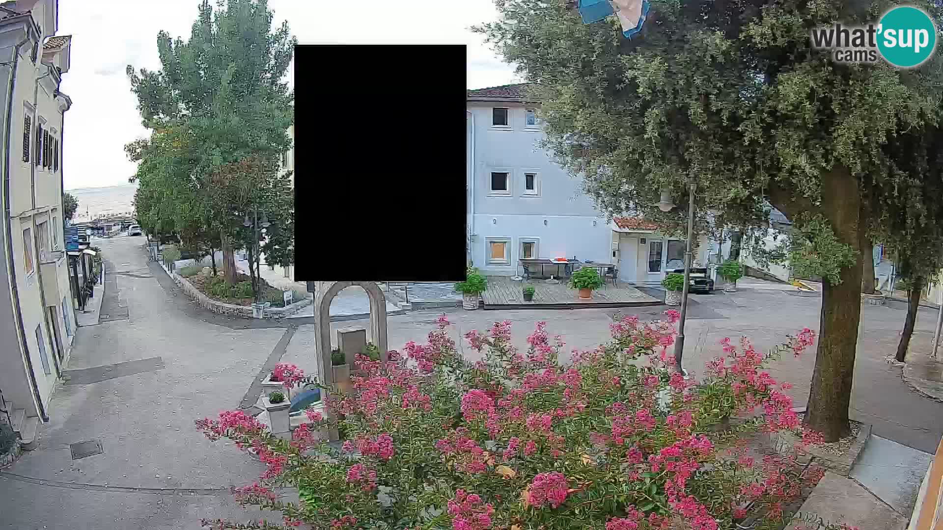 Webcam Mošćenička Draga Zentrum – Liveblick auf das Ortszentrum
