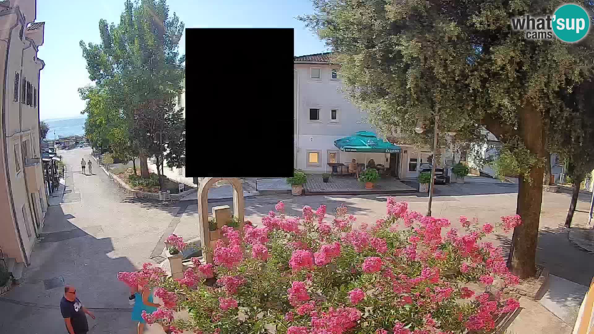 Webcam Mošćenička Draga Zentrum – Liveblick auf das Ortszentrum