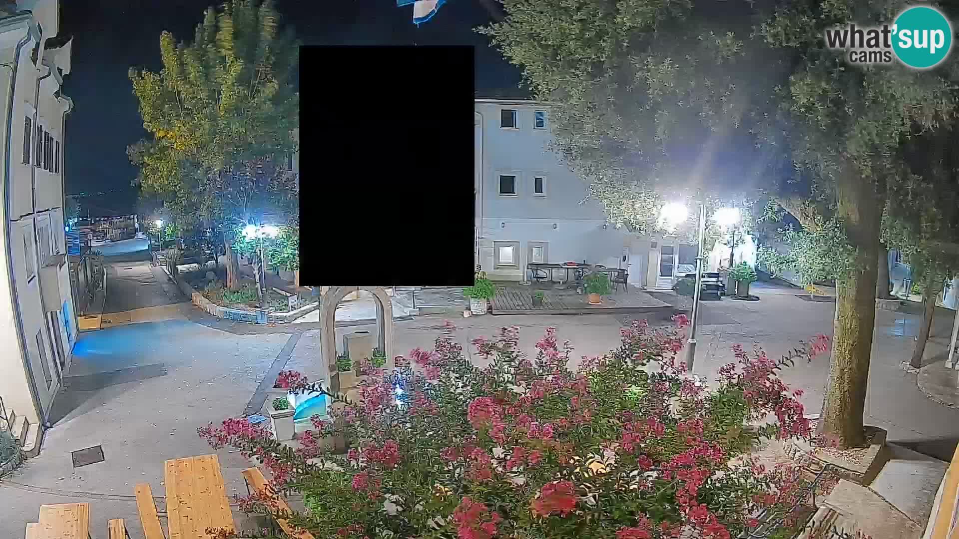 Webcam Centre de Mošćenička Draga – Vue en direct du centre-ville