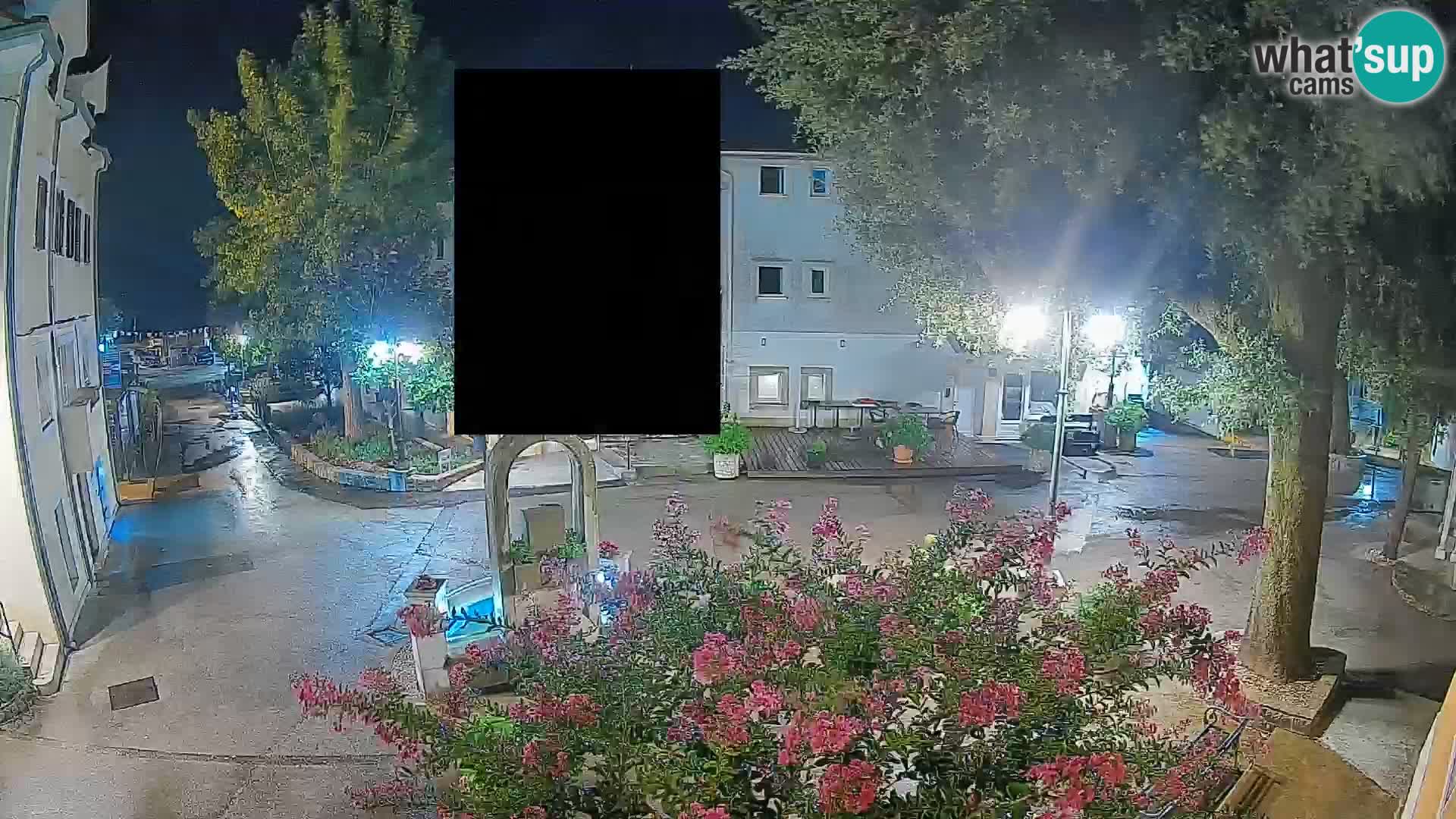 Webcam centre de Mošćenička Draga – Vue en direct du centre-ville