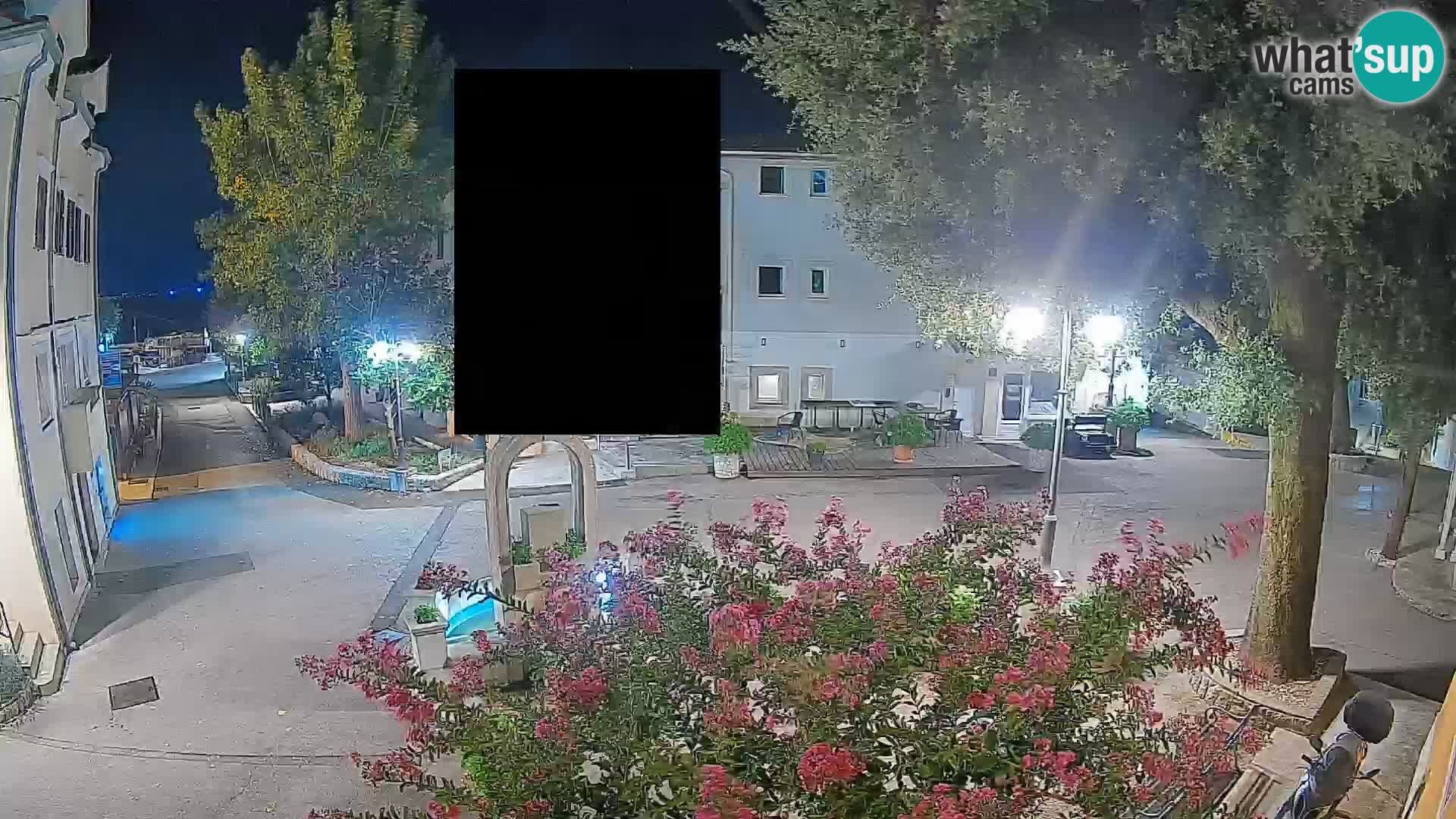Webcam Mošćenička Draga Center – Live View of the Town Center