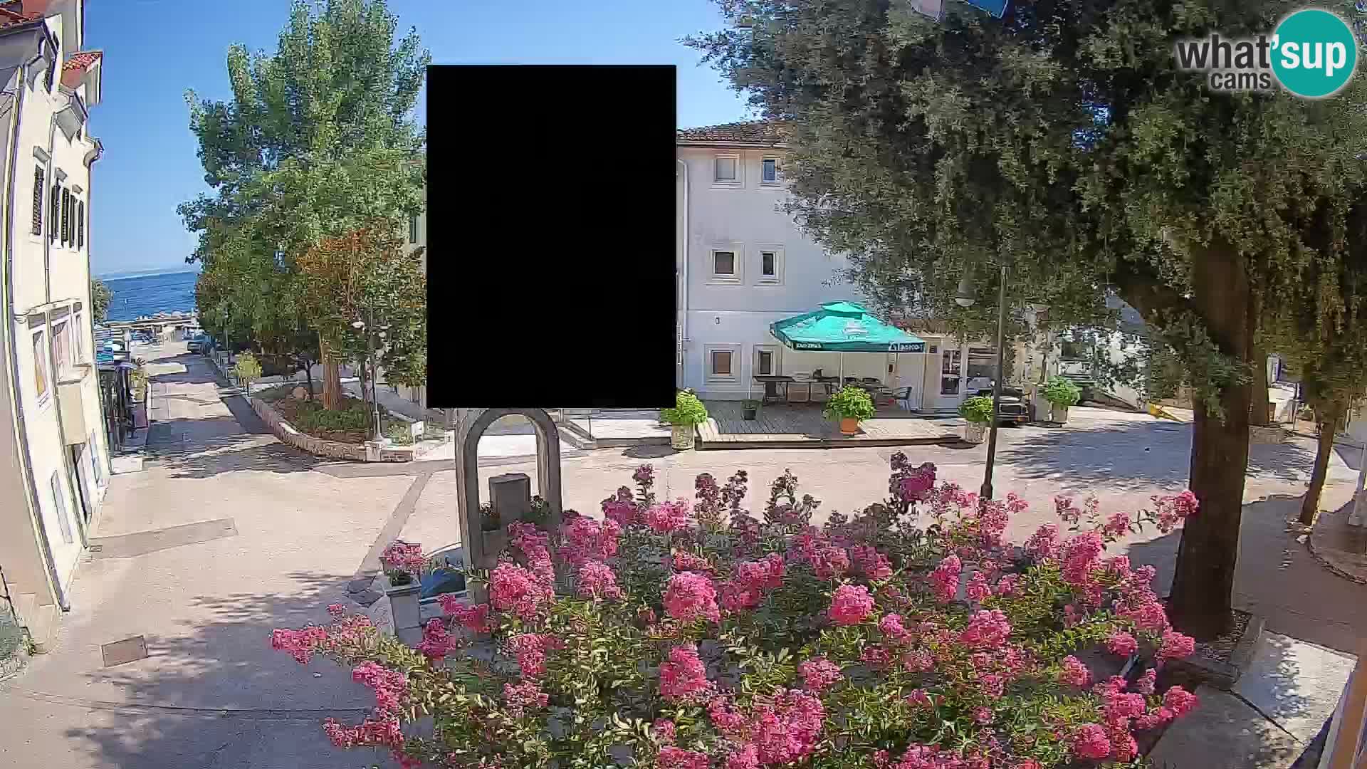 Webcam Mošćenička Draga Zentrum – Liveblick auf das Ortszentrum