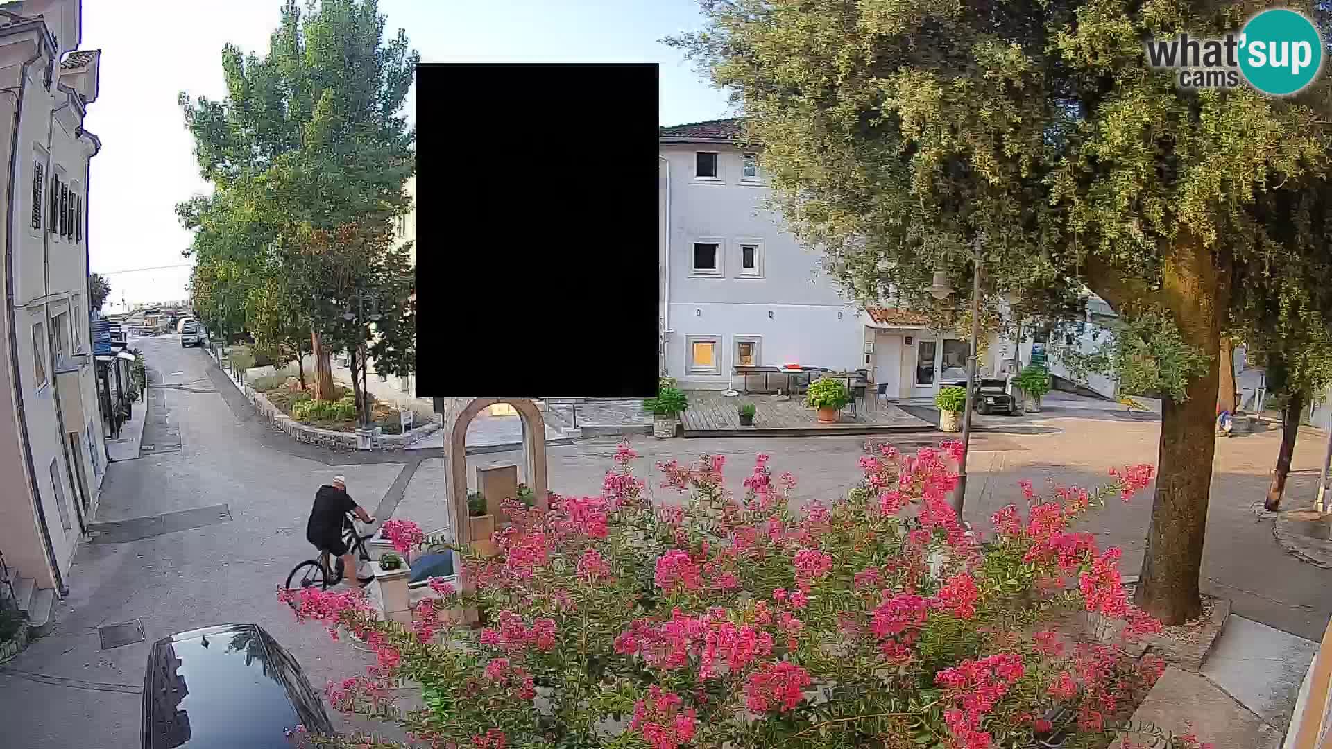 Webcam Centre de Mošćenička Draga – Vue en direct du centre-ville