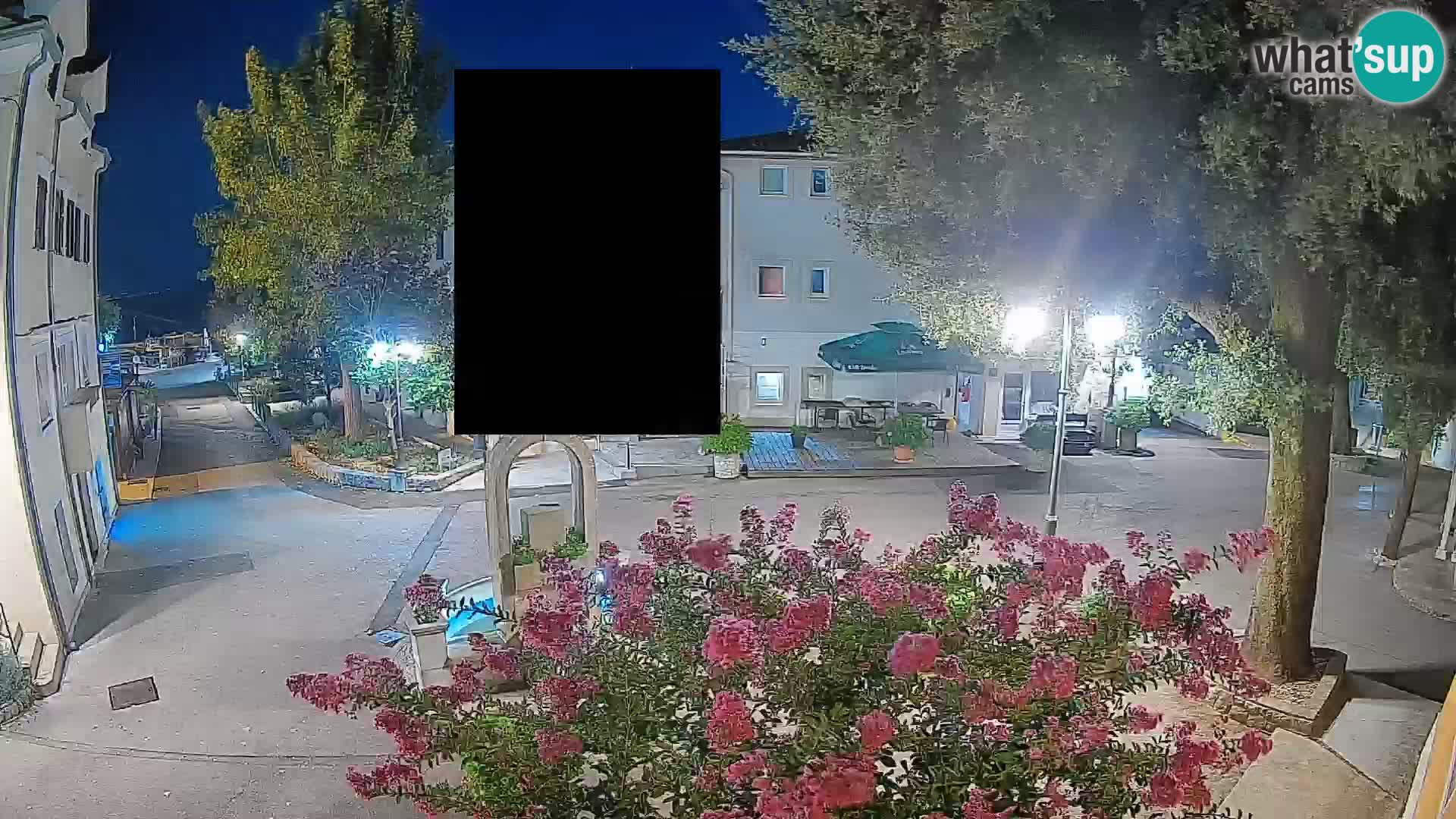 Webcam Mošćenička Draga Zentrum – Liveblick auf das Ortszentrum