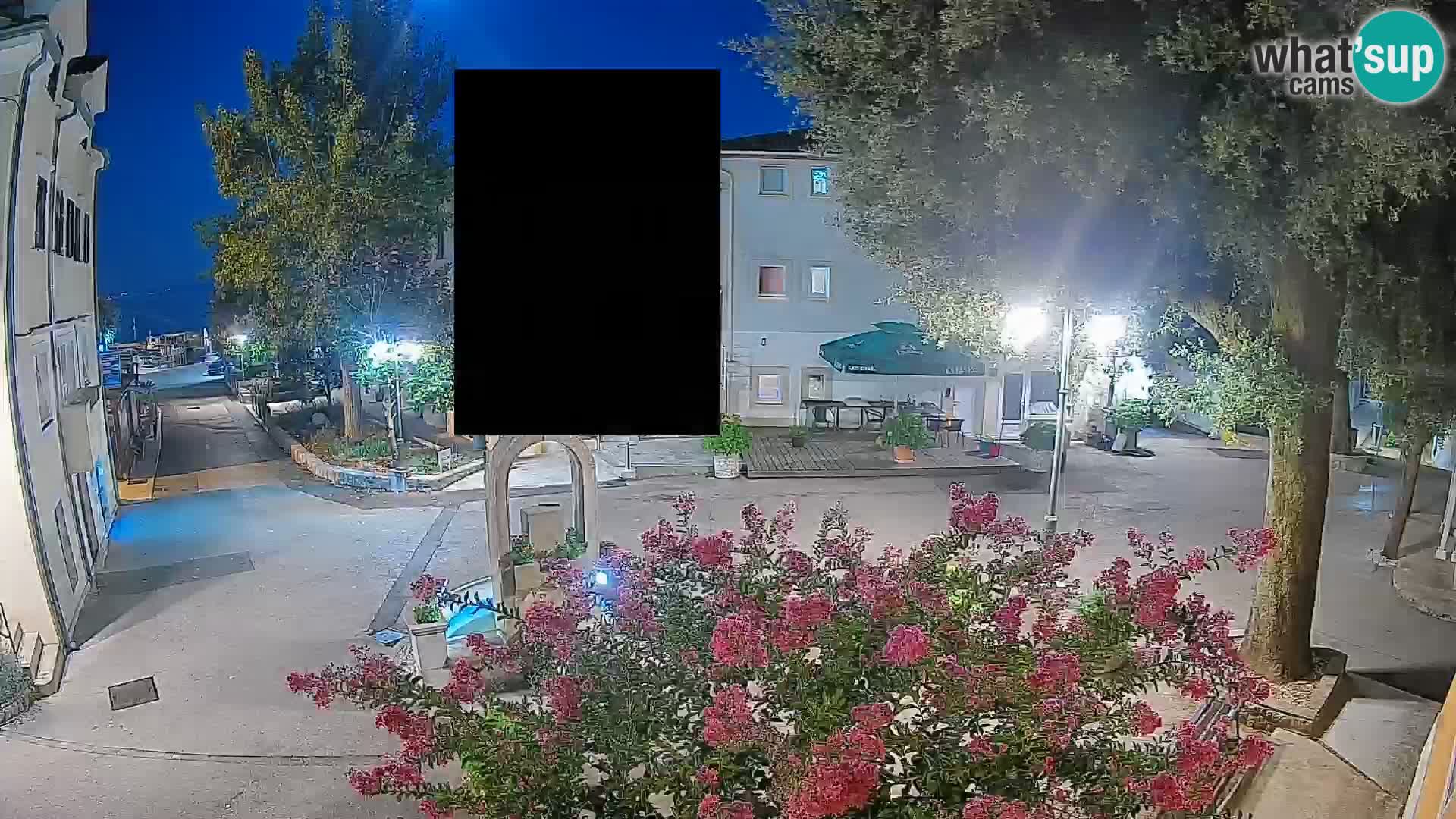 Webcam centre de Mošćenička Draga – Vue en direct du centre-ville