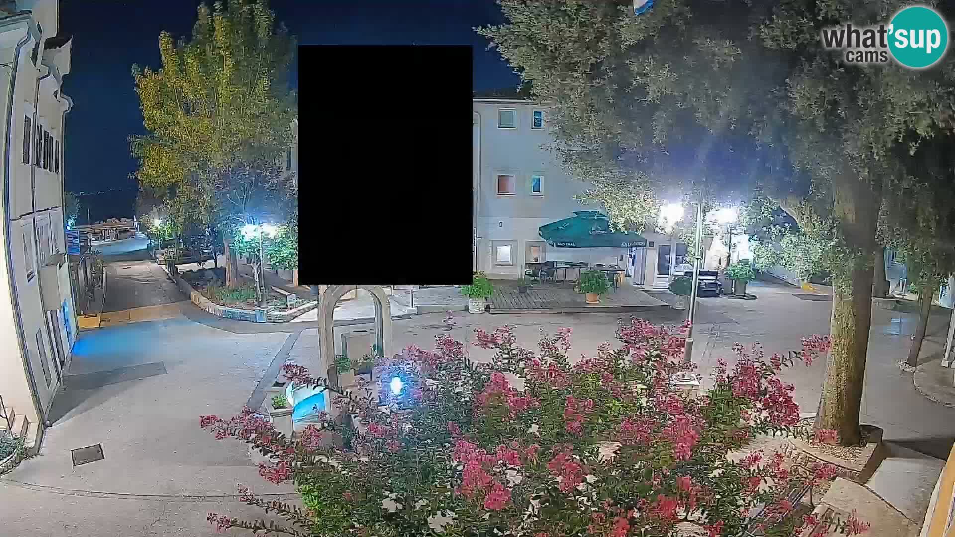Webcam Mošćenička Draga Center – Live View of the Town Center