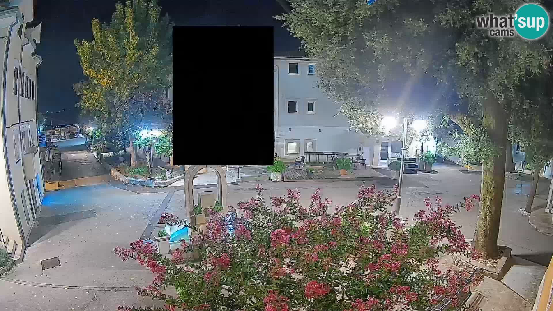 Webcam Mošćenička Draga Center – Live View of the Town Center