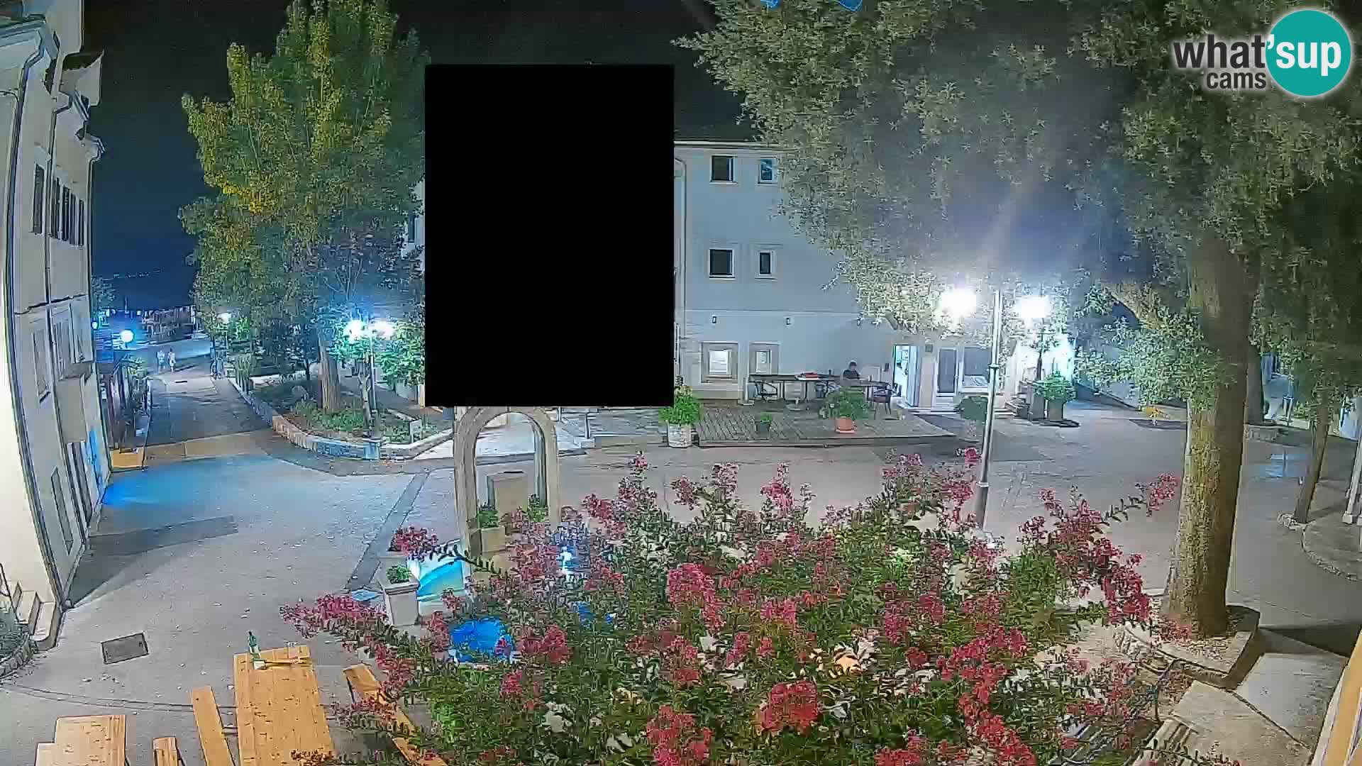 Webcam Centre de Mošćenička Draga – Vue en direct du centre-ville