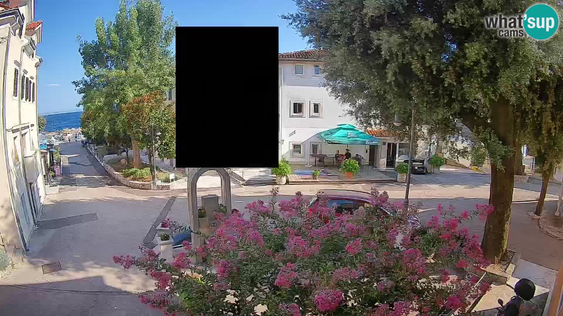 Web kamera centar Mošćeničke Drage – Pogled uživo