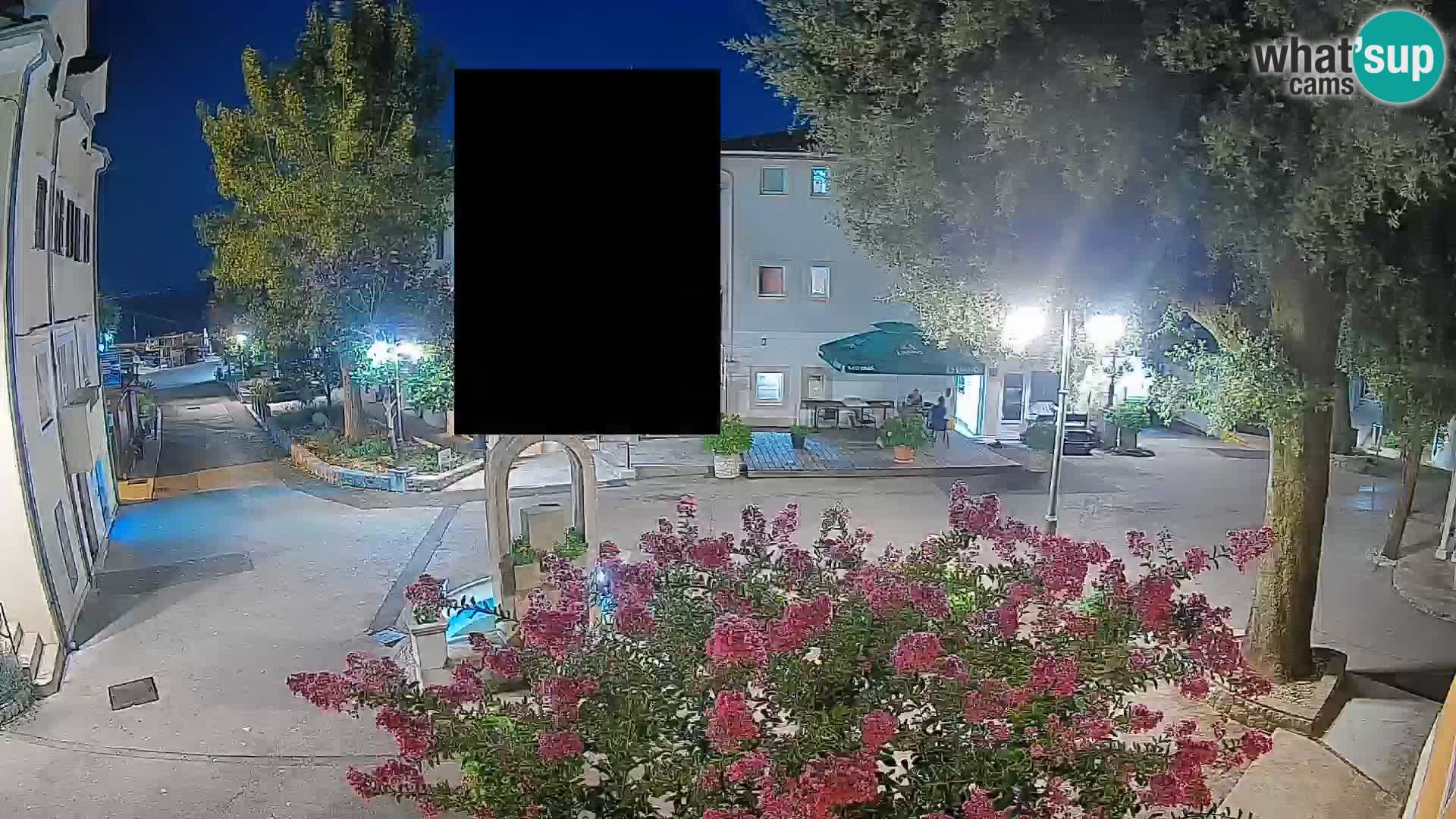 Webcam Centre de Mošćenička Draga – Vue en direct du centre-ville