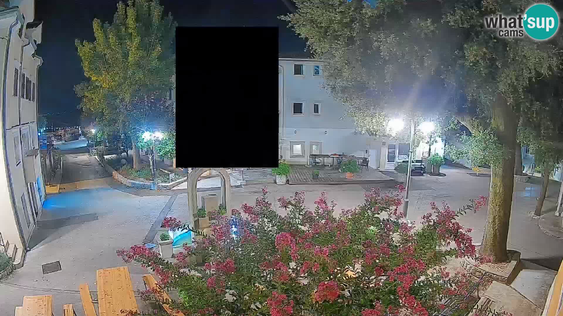 Webcam Centro Draga di Moschiena – Vista live sul centro