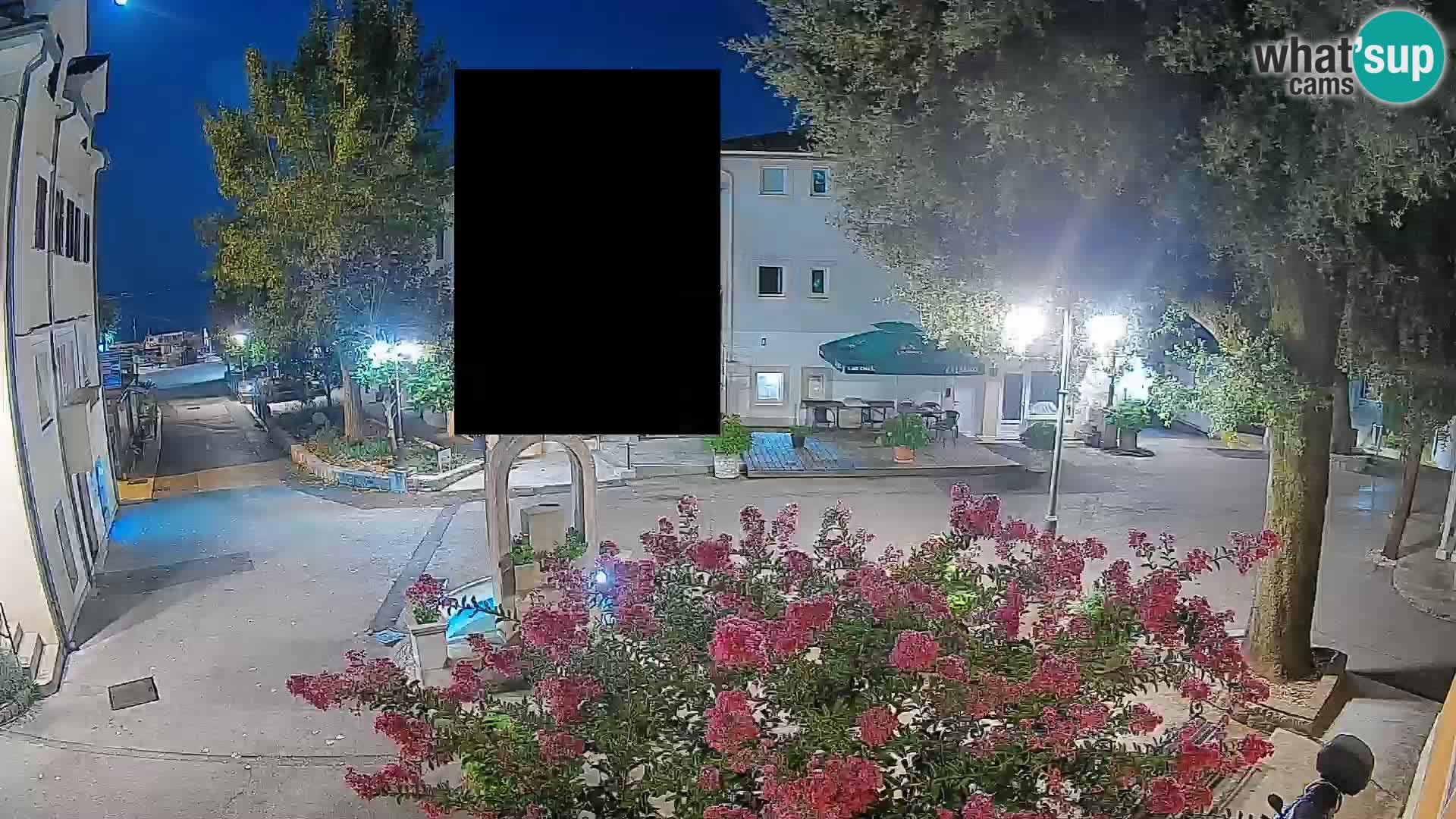Webcam Centre de Mošćenička Draga – Vue en direct du centre-ville