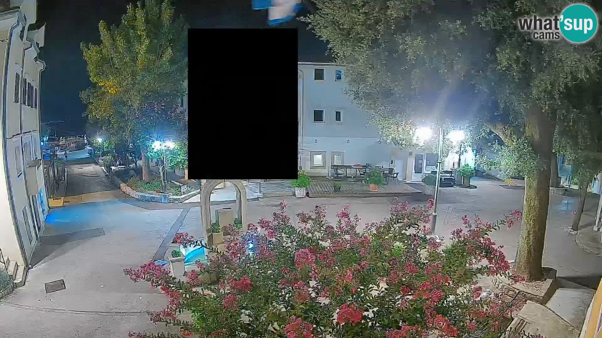 Webcam Mošćenička Draga Center – Live View of the Town Center