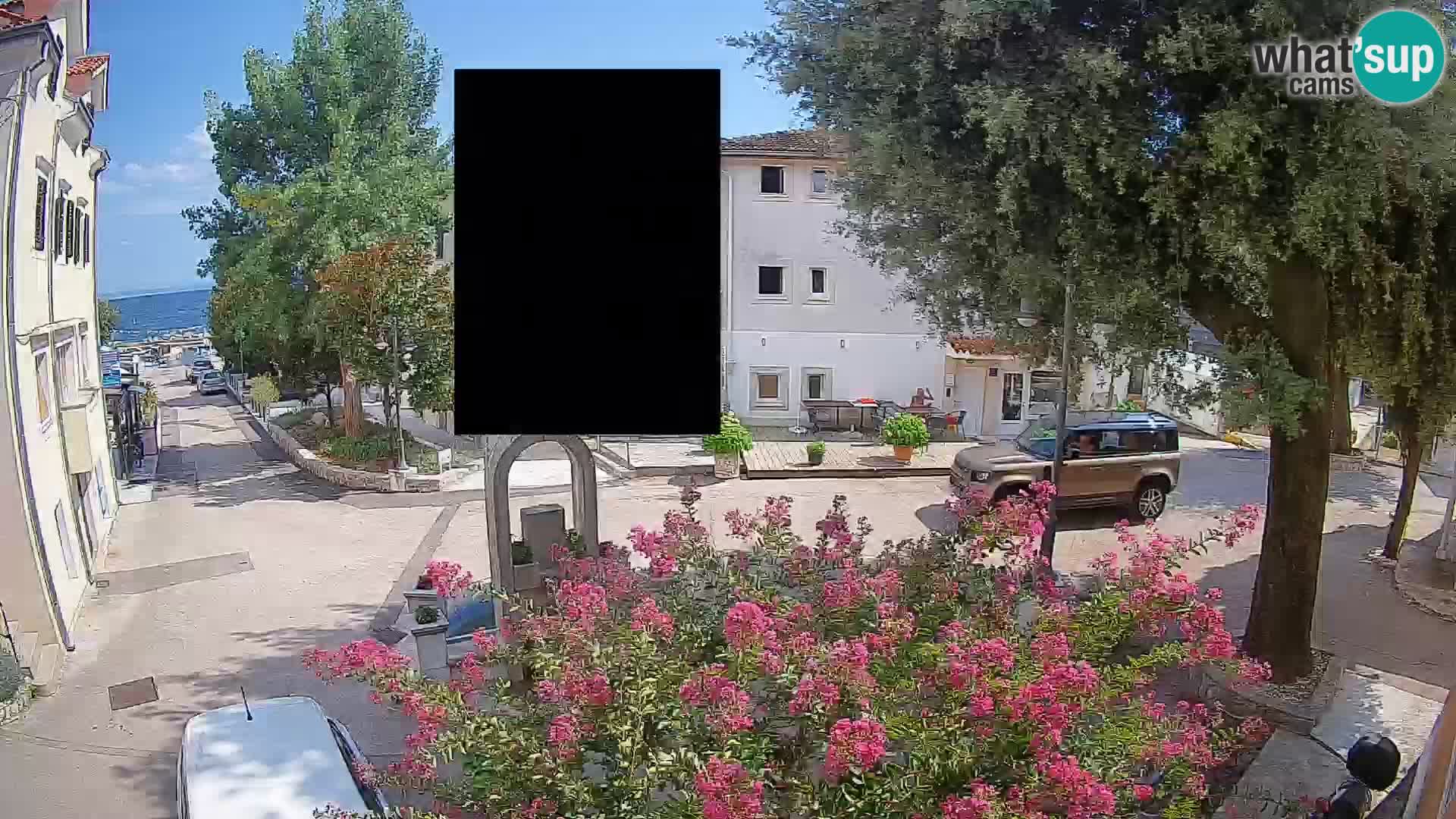 Webcam Mošćenička Draga Zentrum – Liveblick auf das Ortszentrum