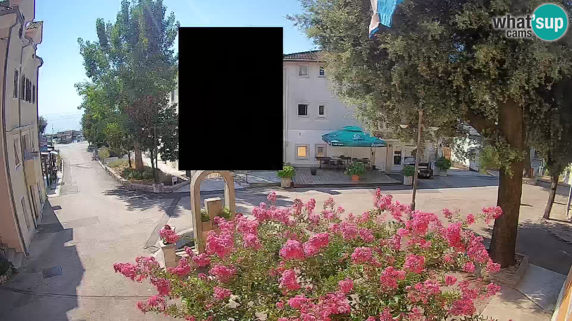 Webcam Mošćenička Draga Zentrum – Liveblick auf das Ortszentrum