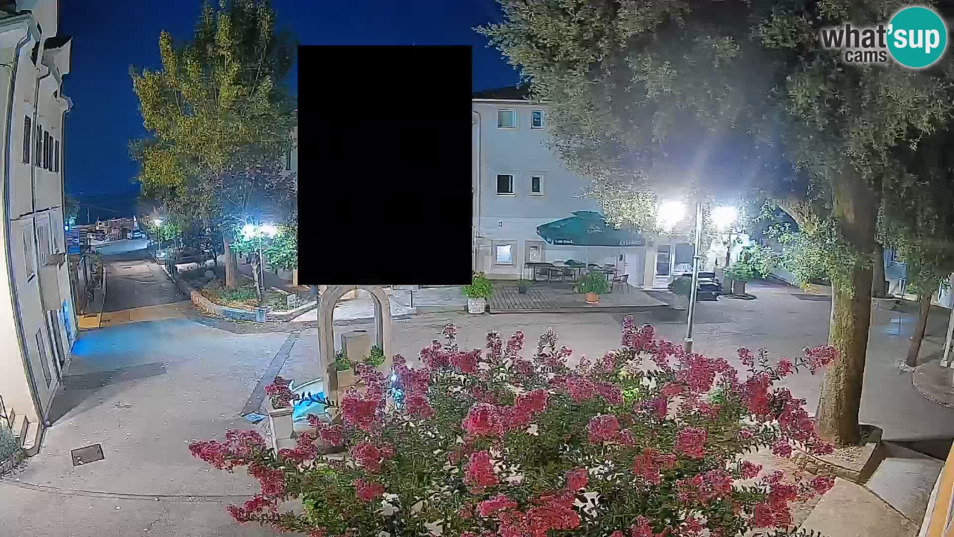 Webcam Mošćenička Draga Center – Live View of the Town Center