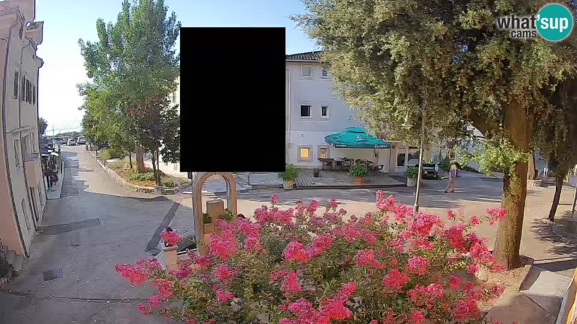 Webcam Mošćenička Draga Zentrum – Liveblick auf das Ortszentrum